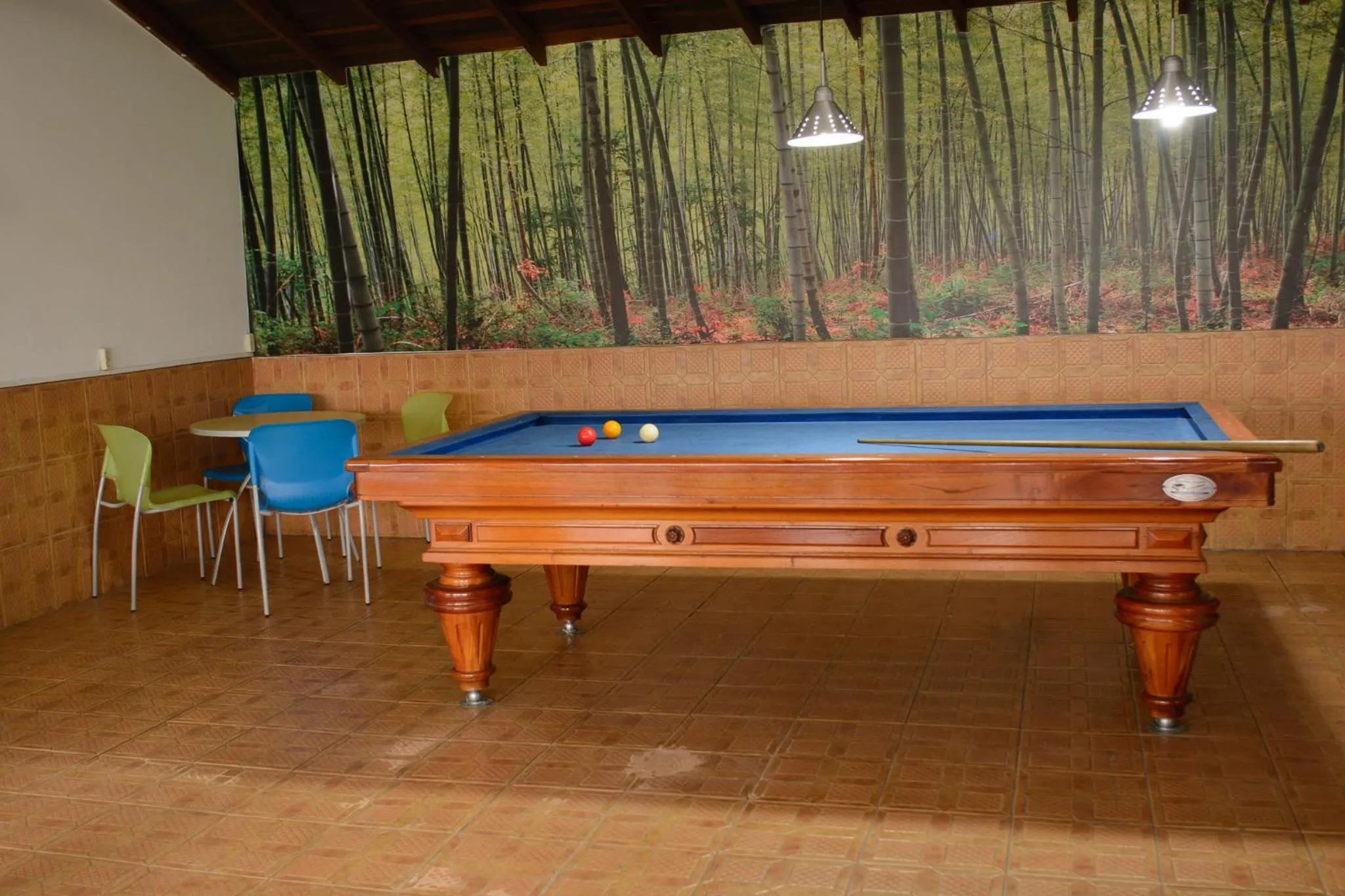 Billiard in Hotel Alcaravan Medellín