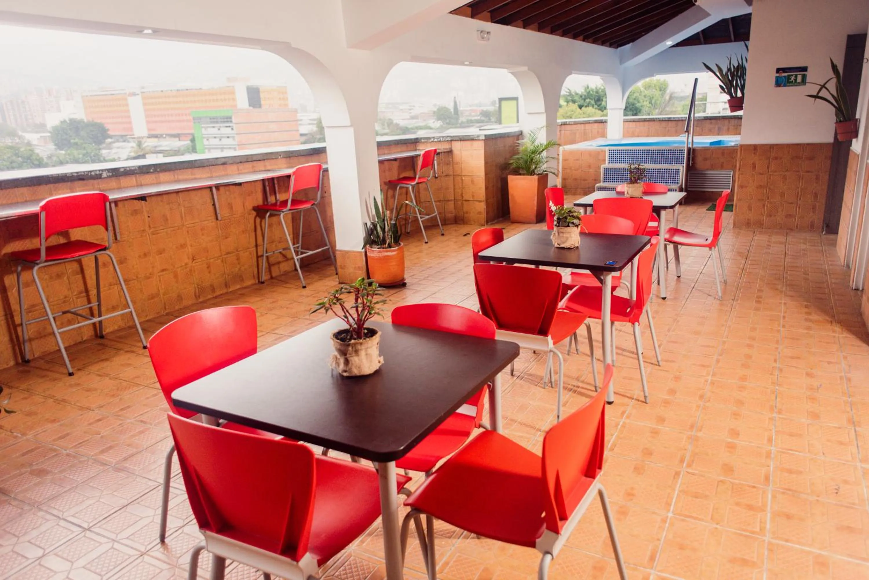 Balcony/Terrace in Hotel Alcaravan Medellín