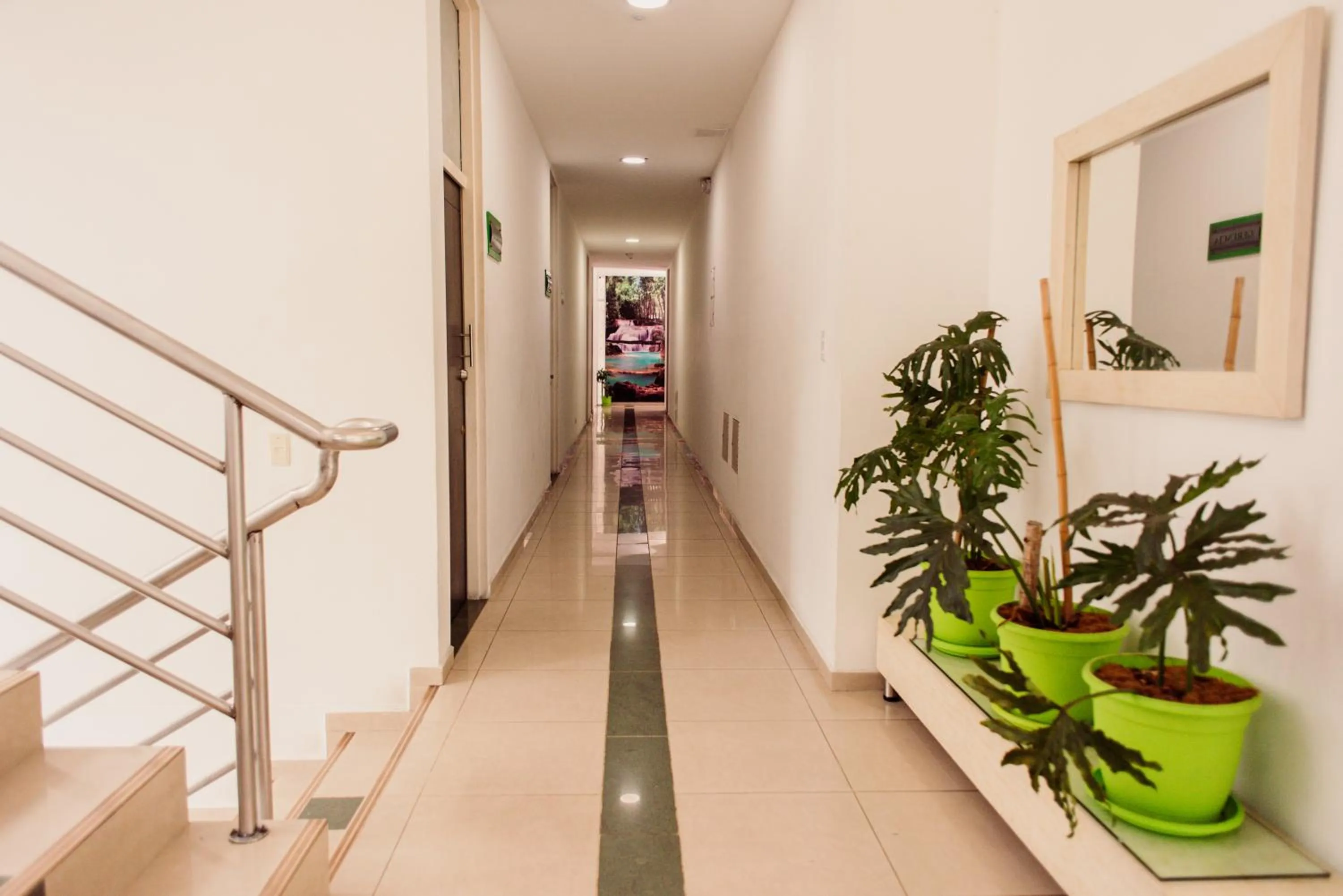 Property building in Hotel Alcaravan Medellín