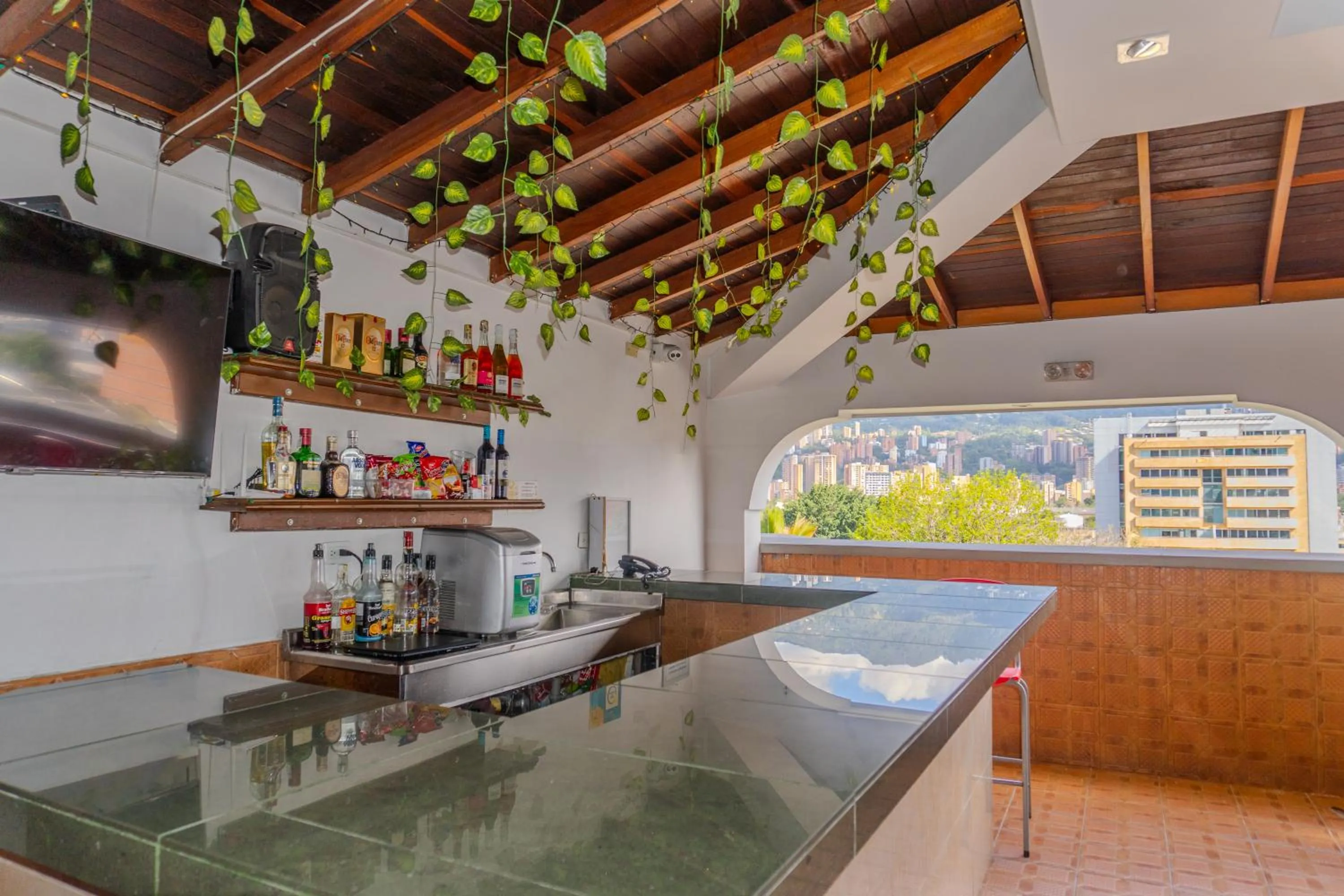 Balcony/Terrace in Hotel Alcaravan Medellín