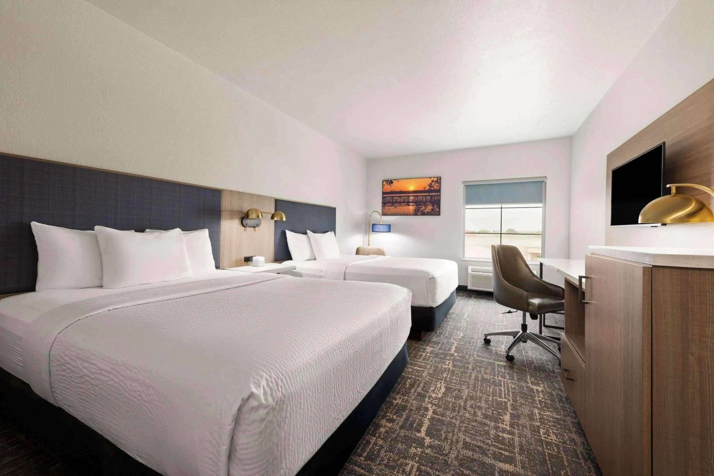 Photo of the whole room, Bed in La Quinta by Wyndham Ft. Worth - Forest Hill, TX