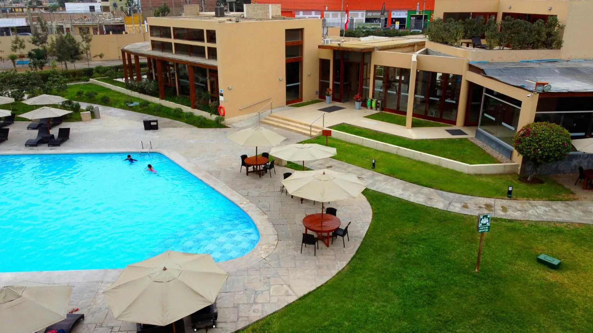 Swimming pool in Casa Andina Standard Chincha