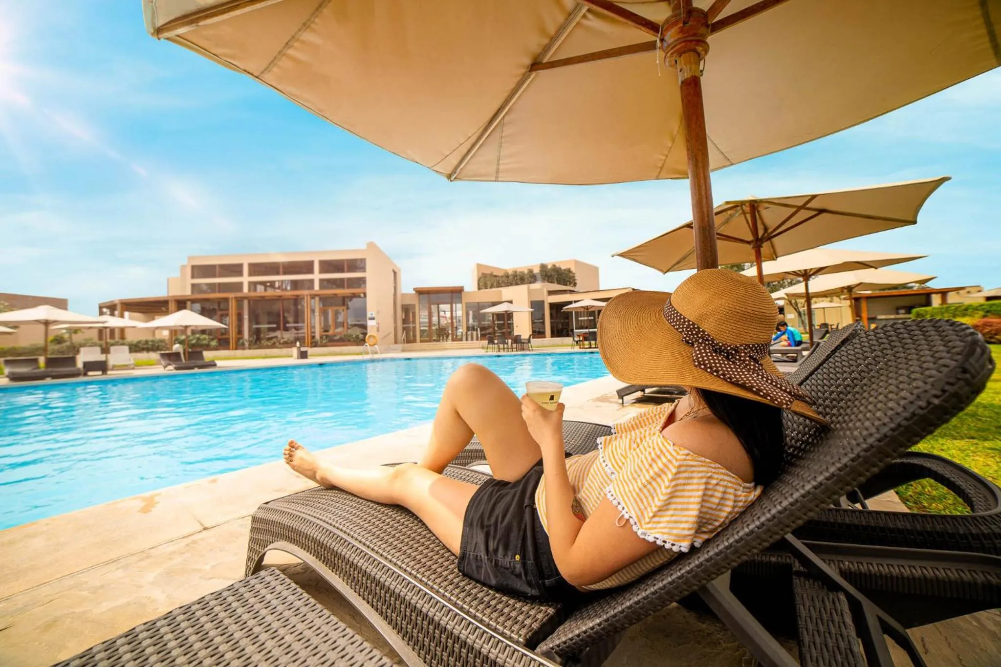 Swimming pool in Casa Andina Standard Chincha