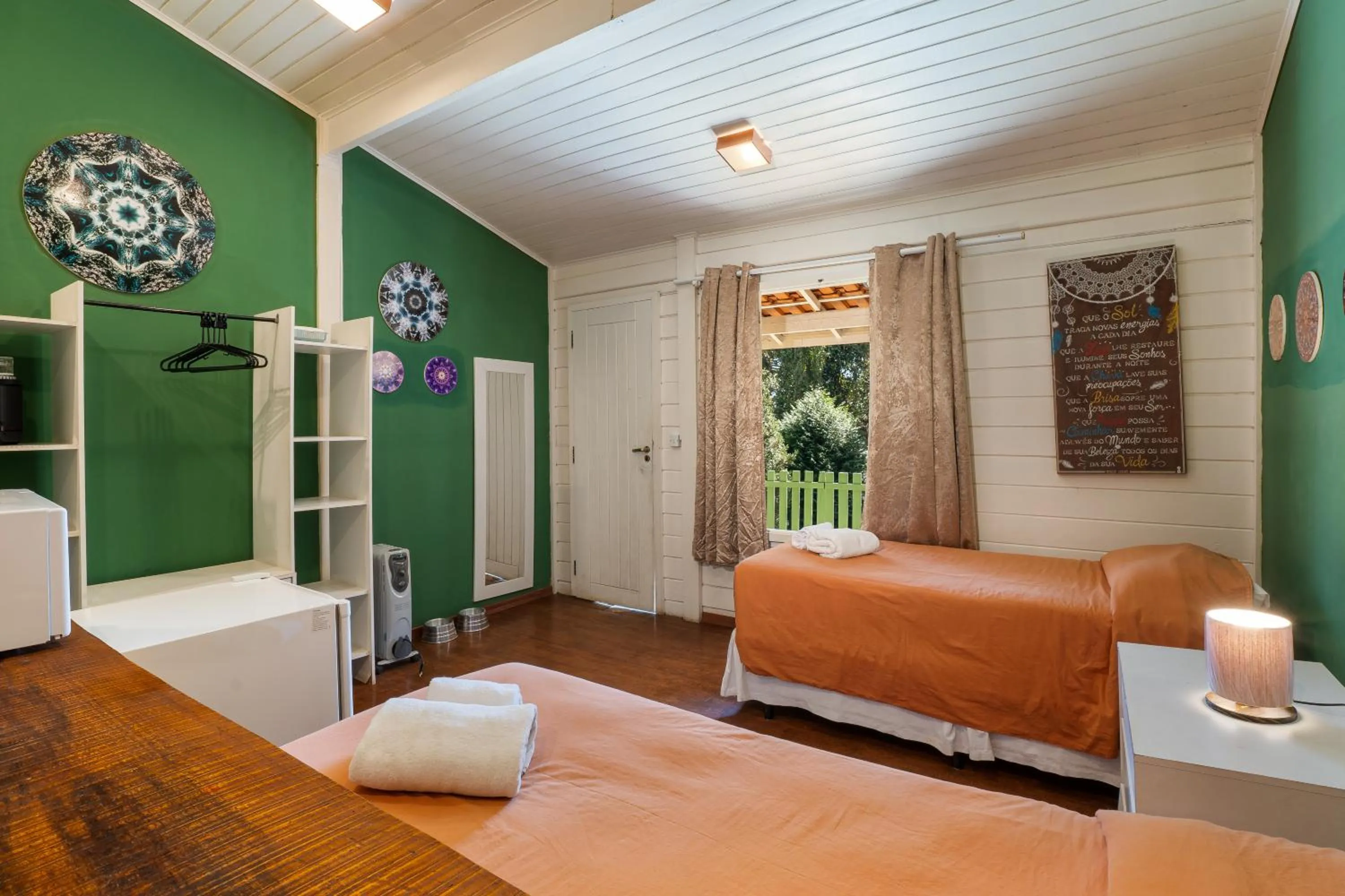 Bed in Surya-Pan Refúgio Hotel - Super Pet Friendly