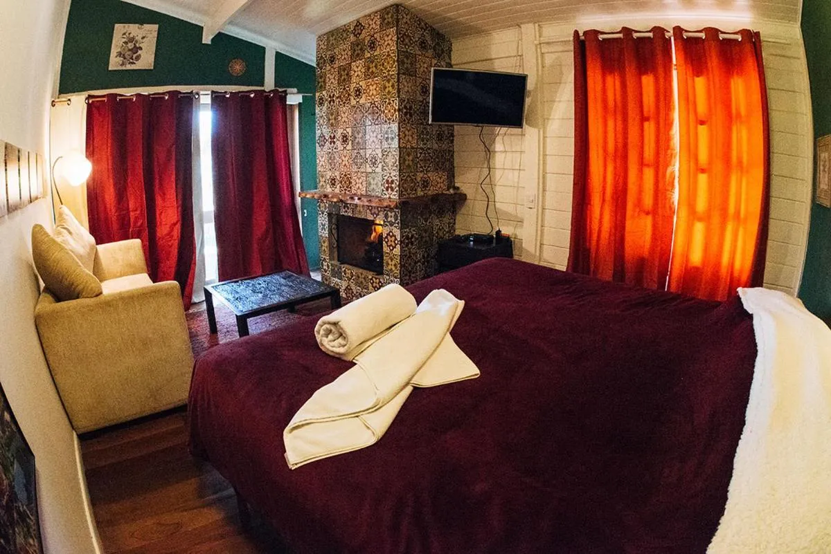 Bed in Surya-Pan Refúgio Hotel - Super Pet Friendly