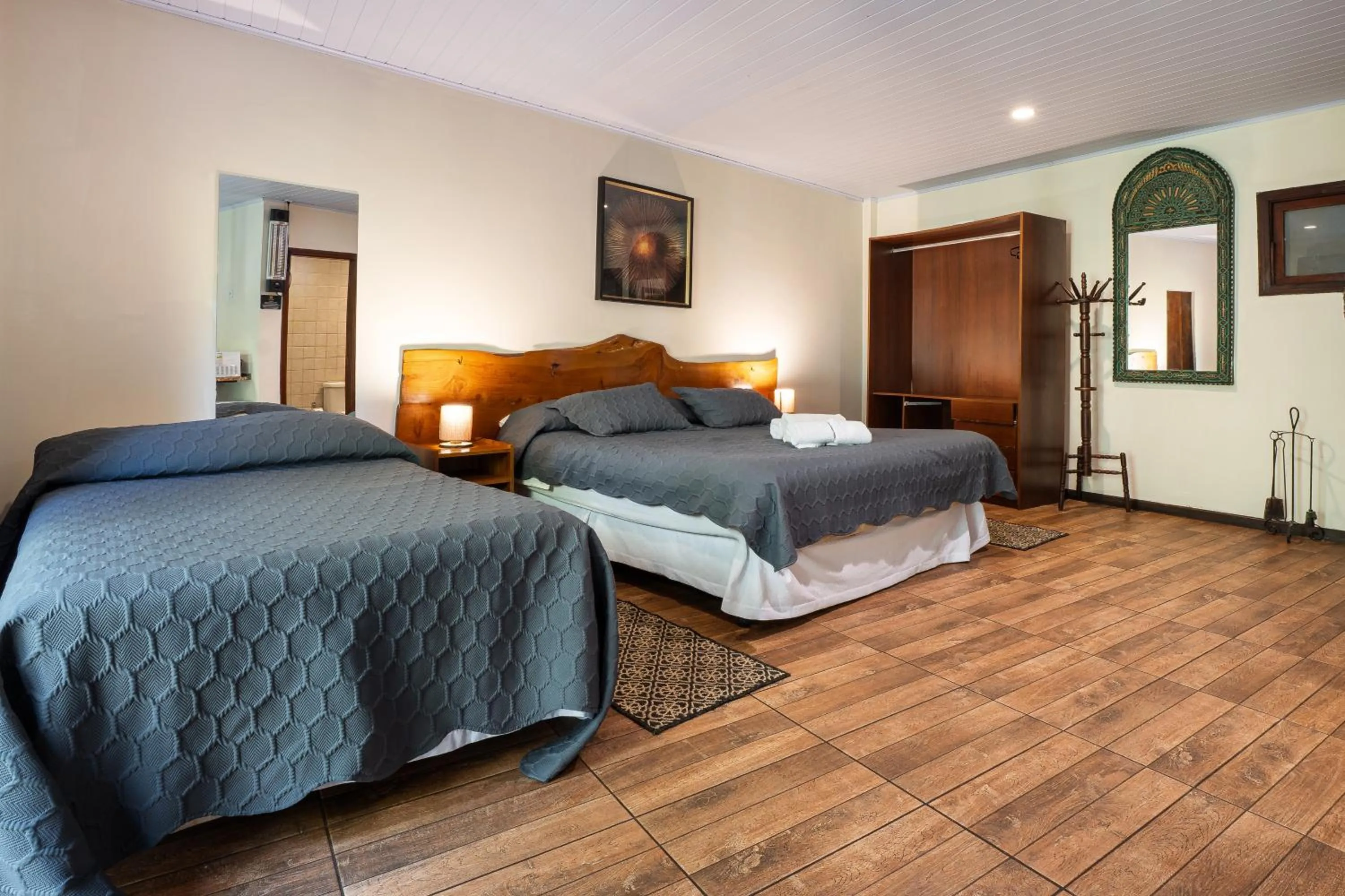 Bed in Surya-Pan Refúgio Hotel - Super Pet Friendly