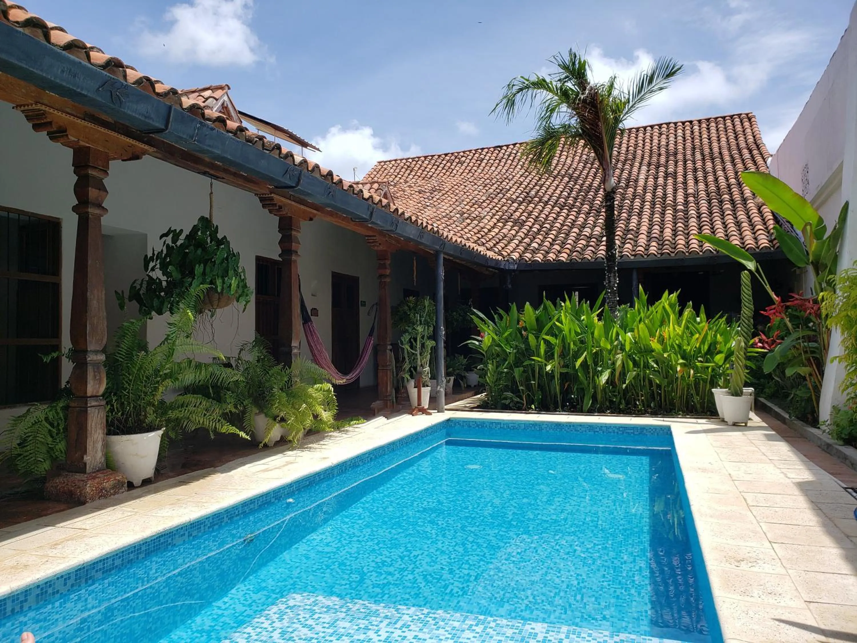 Swimming pool in Bioma Boutique Hotel