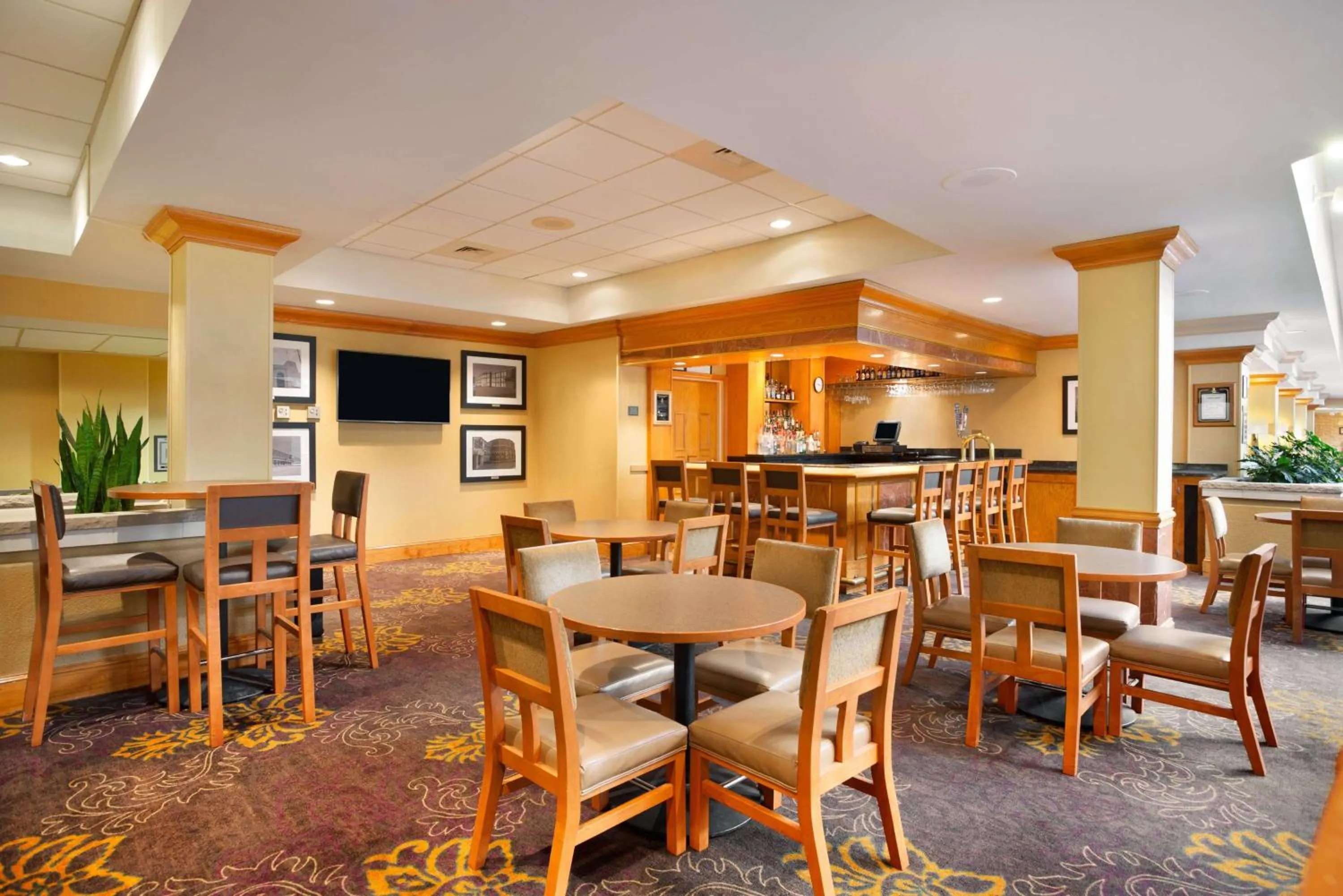 Lounge or bar in Embassy Suites by Hilton Greensboro Airport