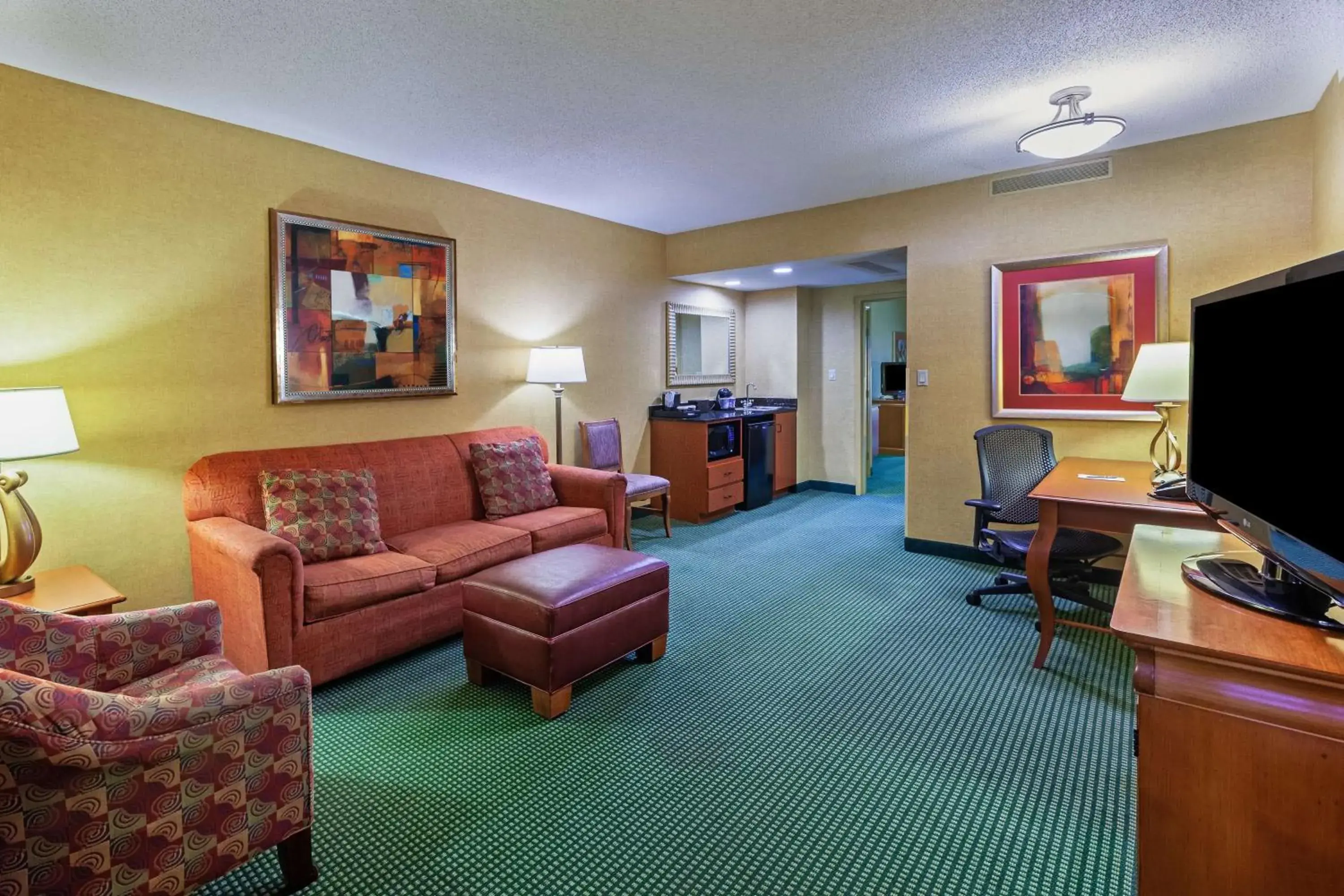King Room - Mobility Access/Non-Smoking in Embassy Suites by Hilton Greensboro Airport King Room - Mobility Access/Non-Smoking in Embassy Suites by Hilton Greensboro Airport