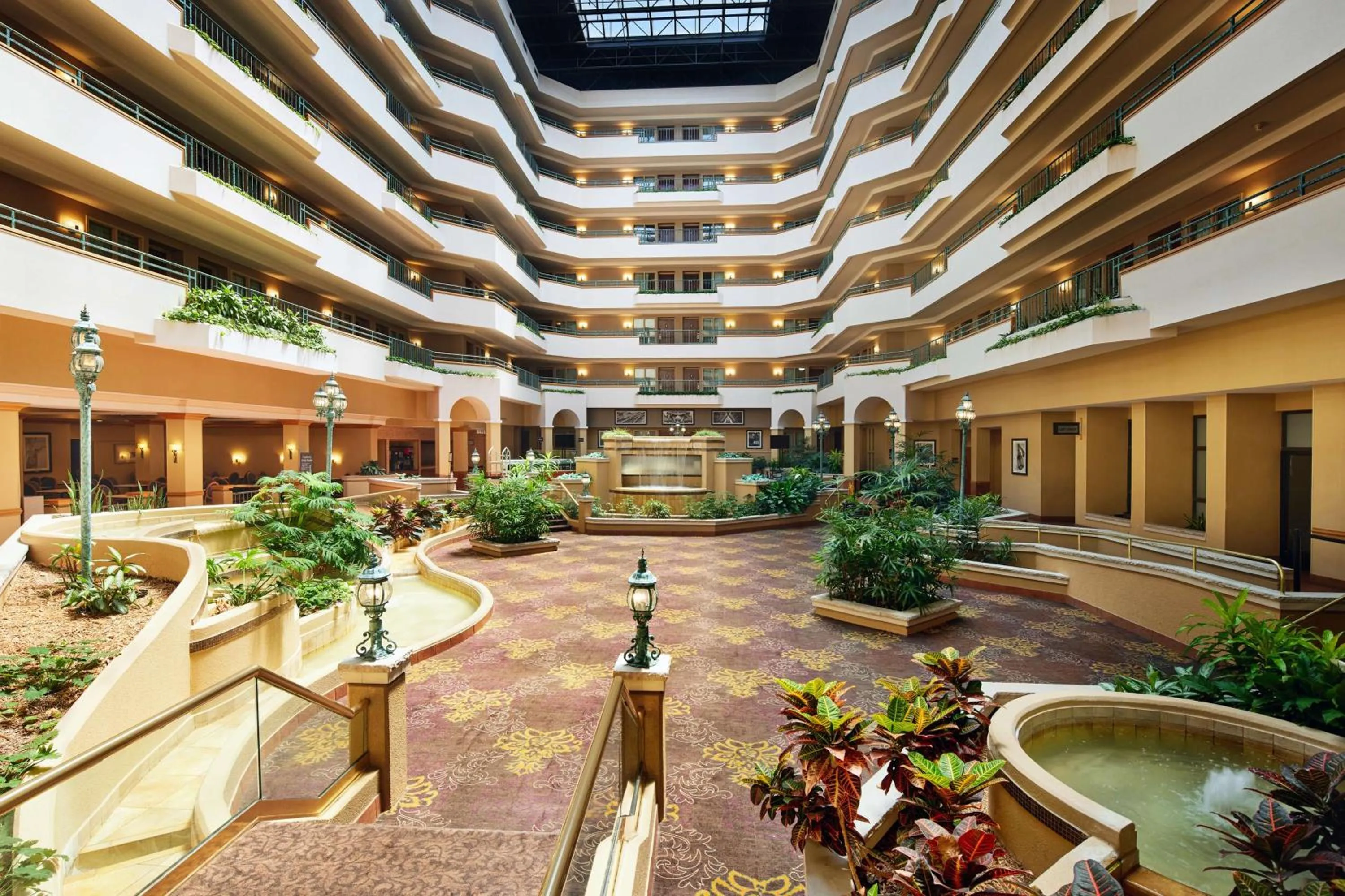 Lobby or reception in Embassy Suites by Hilton Greensboro Airport