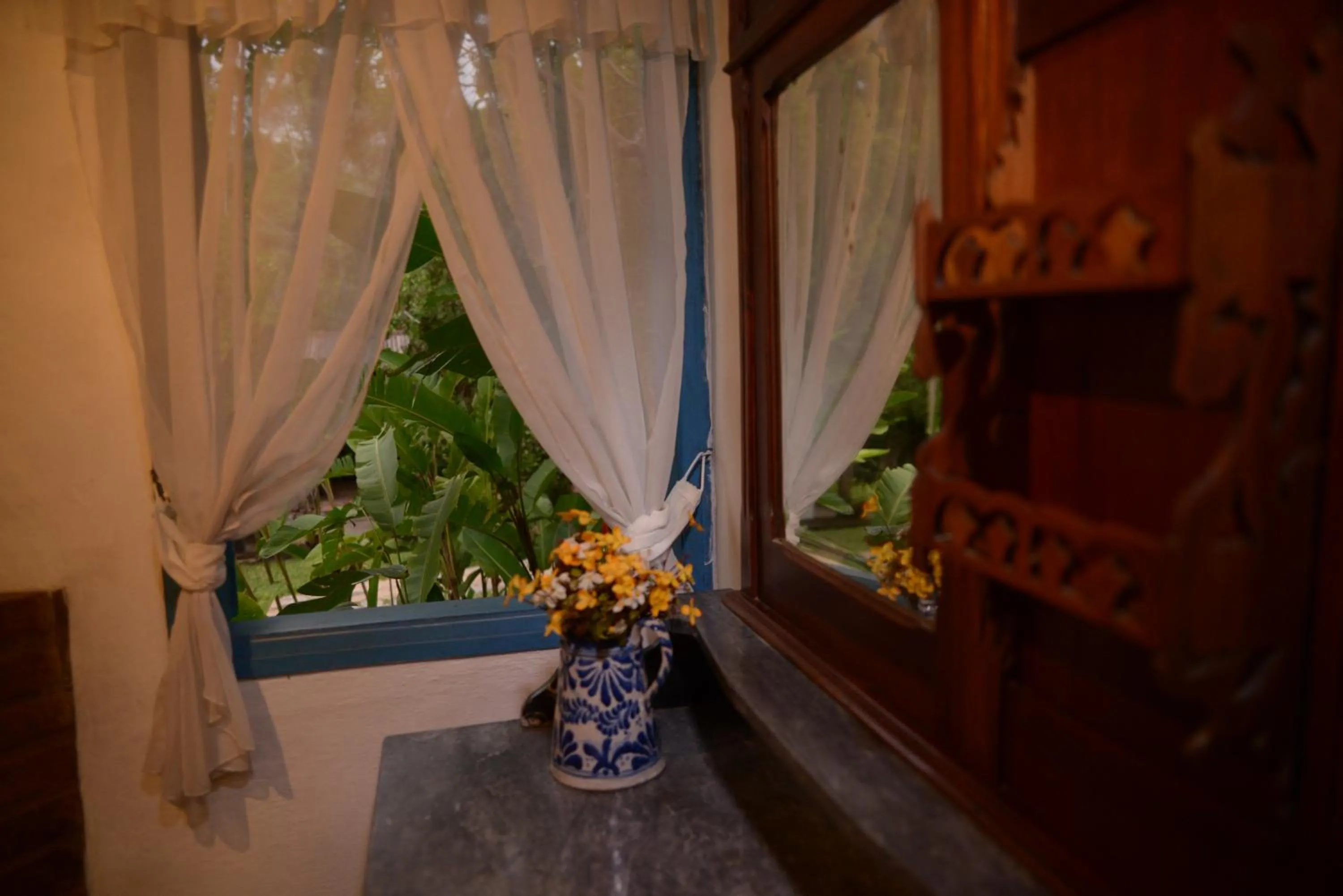 Decorative detail in Hotel Pousada Esmeralda