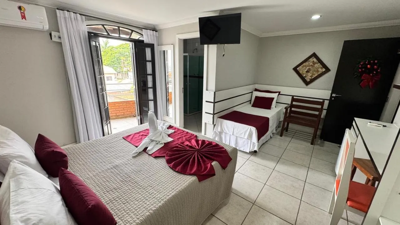 Bed in Hotel do Papai Noel