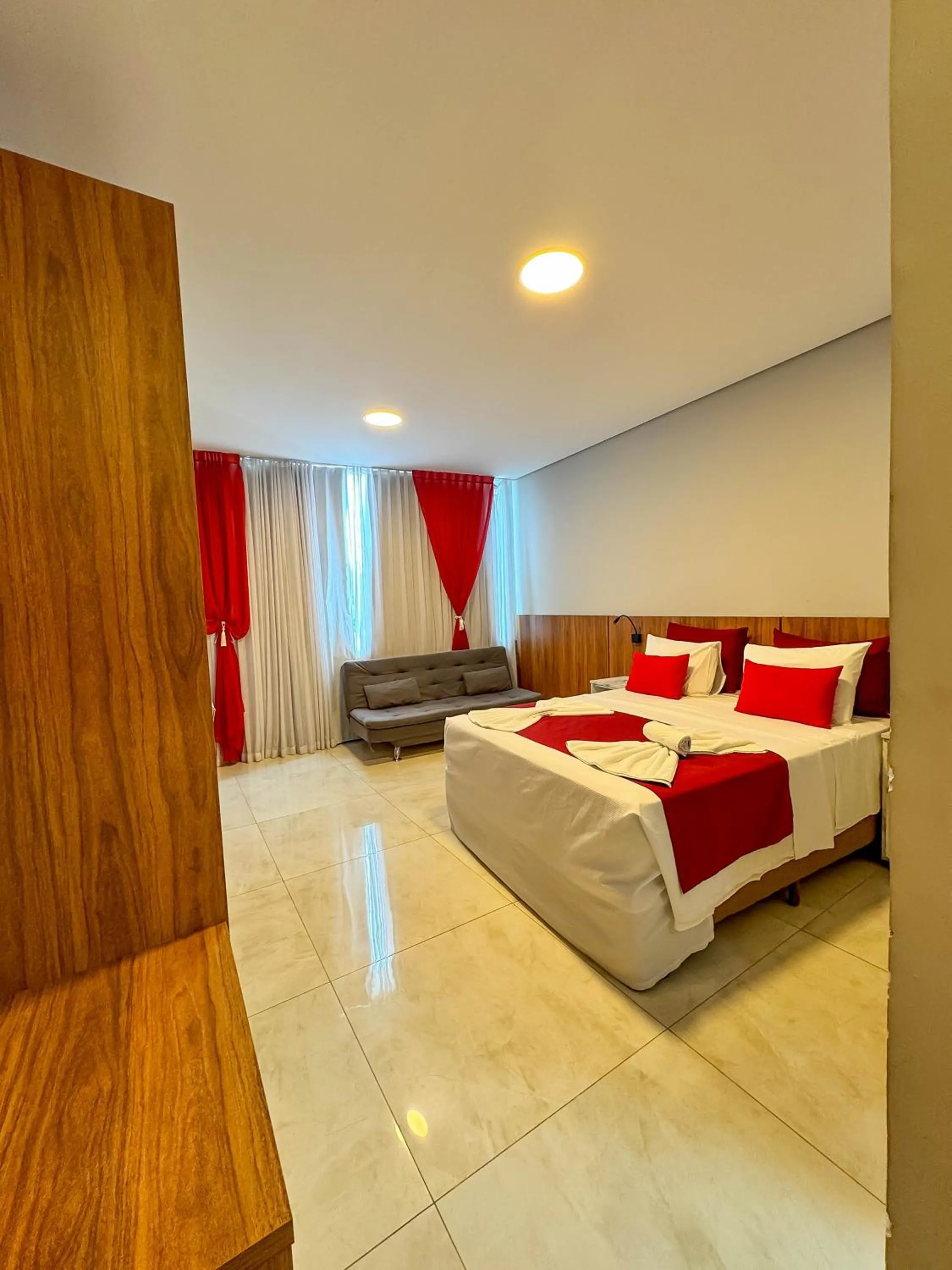 Bed in Hotel do Papai Noel