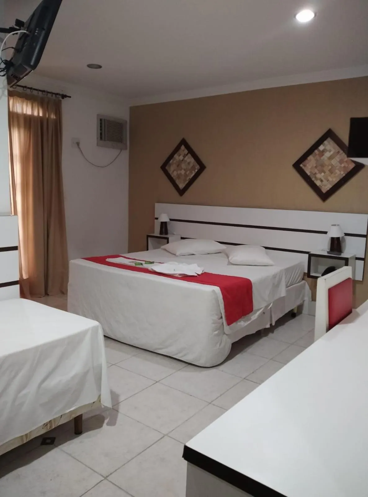 Bed in Hotel do Papai Noel