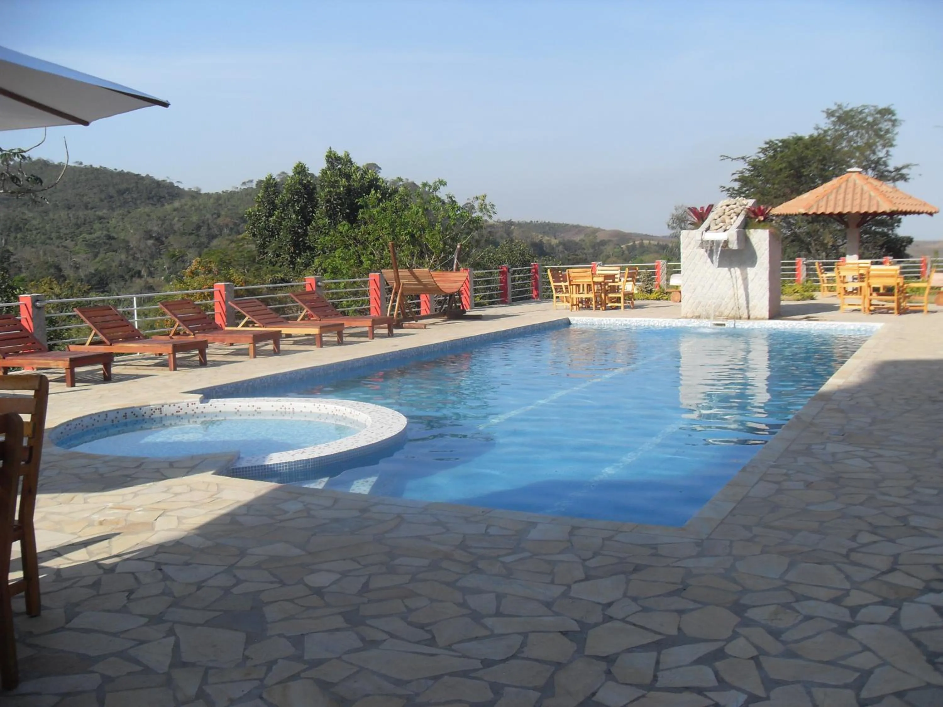 Swimming pool in Hotel do Papai Noel