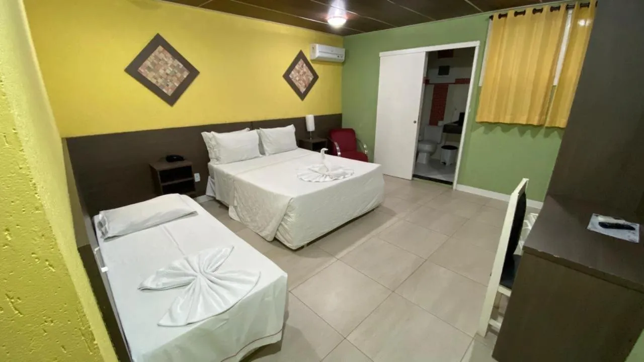 Bed in Hotel do Papai Noel