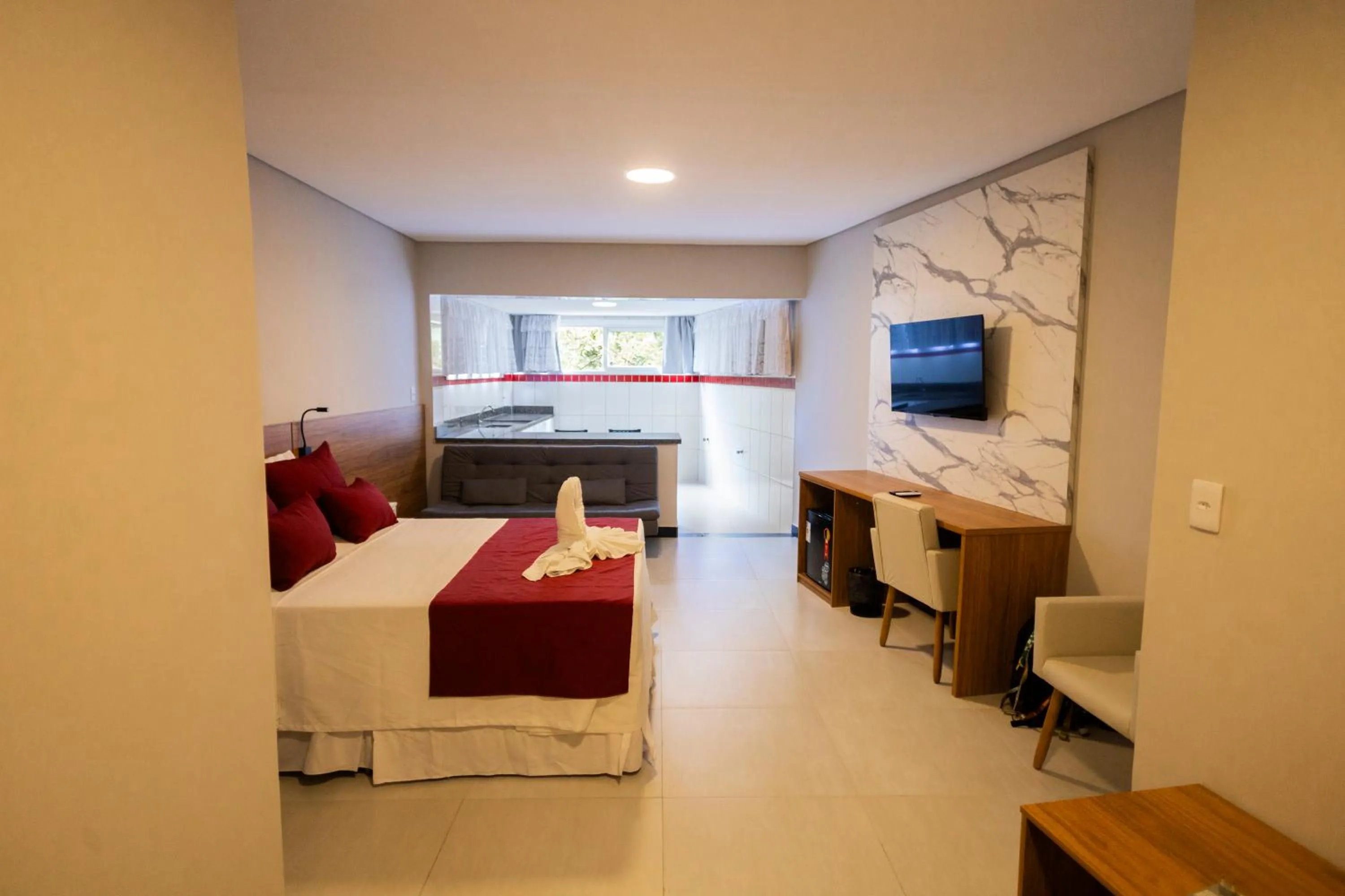 Bed in Hotel do Papai Noel