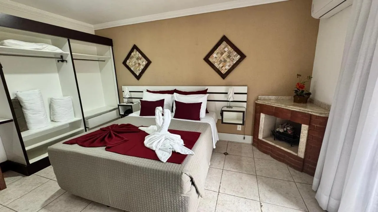 Bed in Hotel do Papai Noel