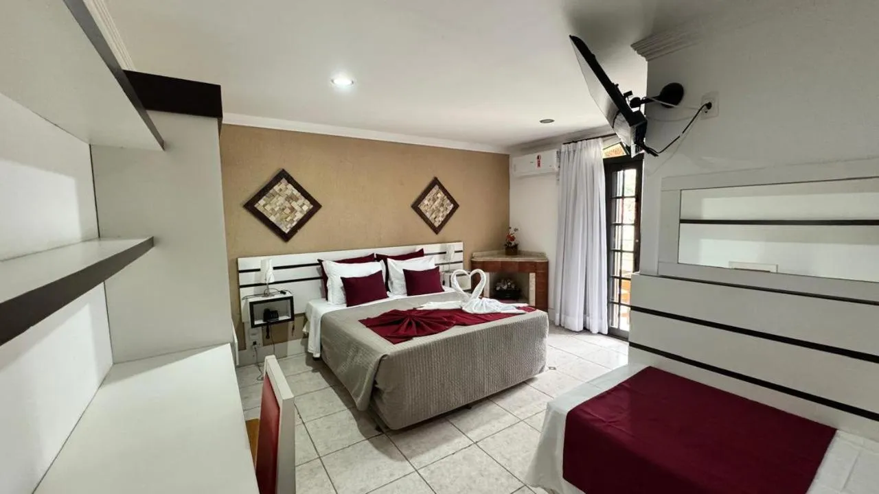 Bed in Hotel do Papai Noel