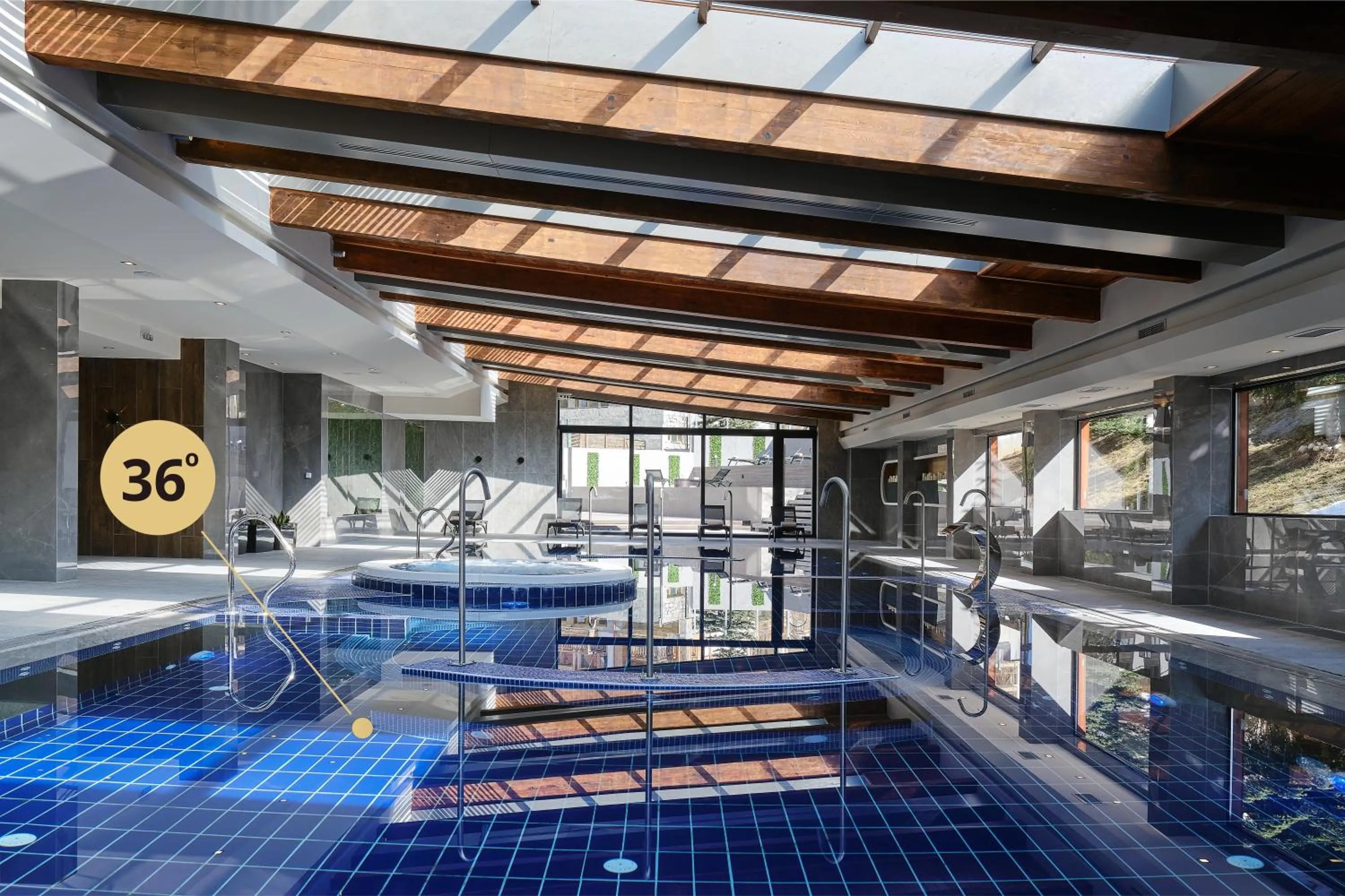 Pool view in SPA Resort St Ivan Rilski - Halfboard & All Inclusive