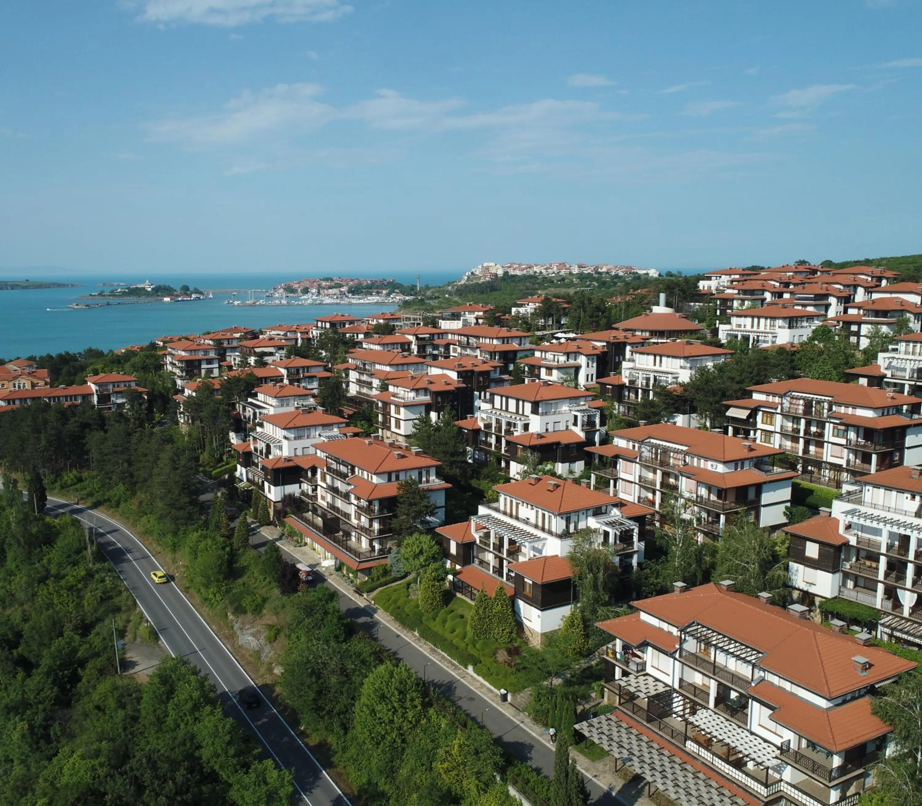 Bird's eye view in Santa Marina Holiday Village