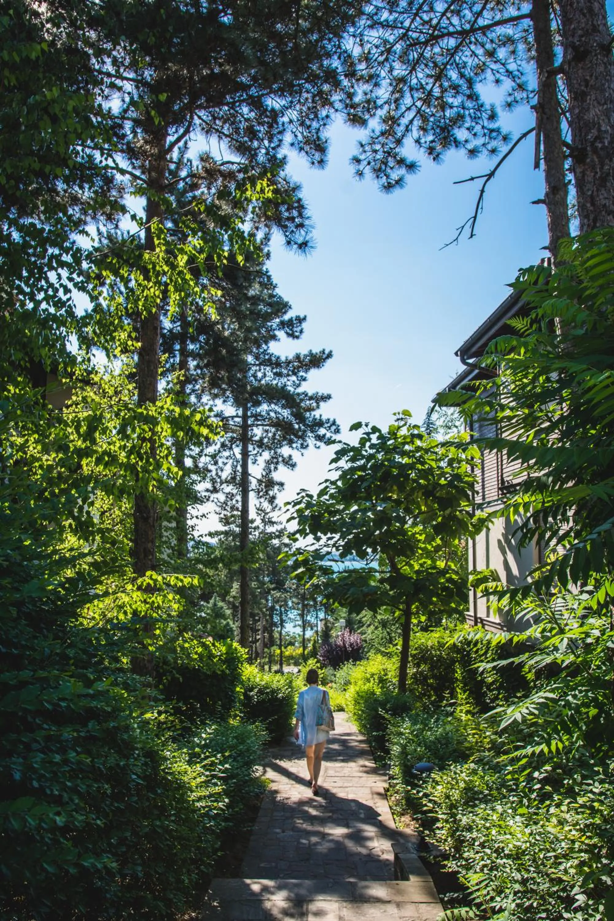 People in Santa Marina Holiday Village