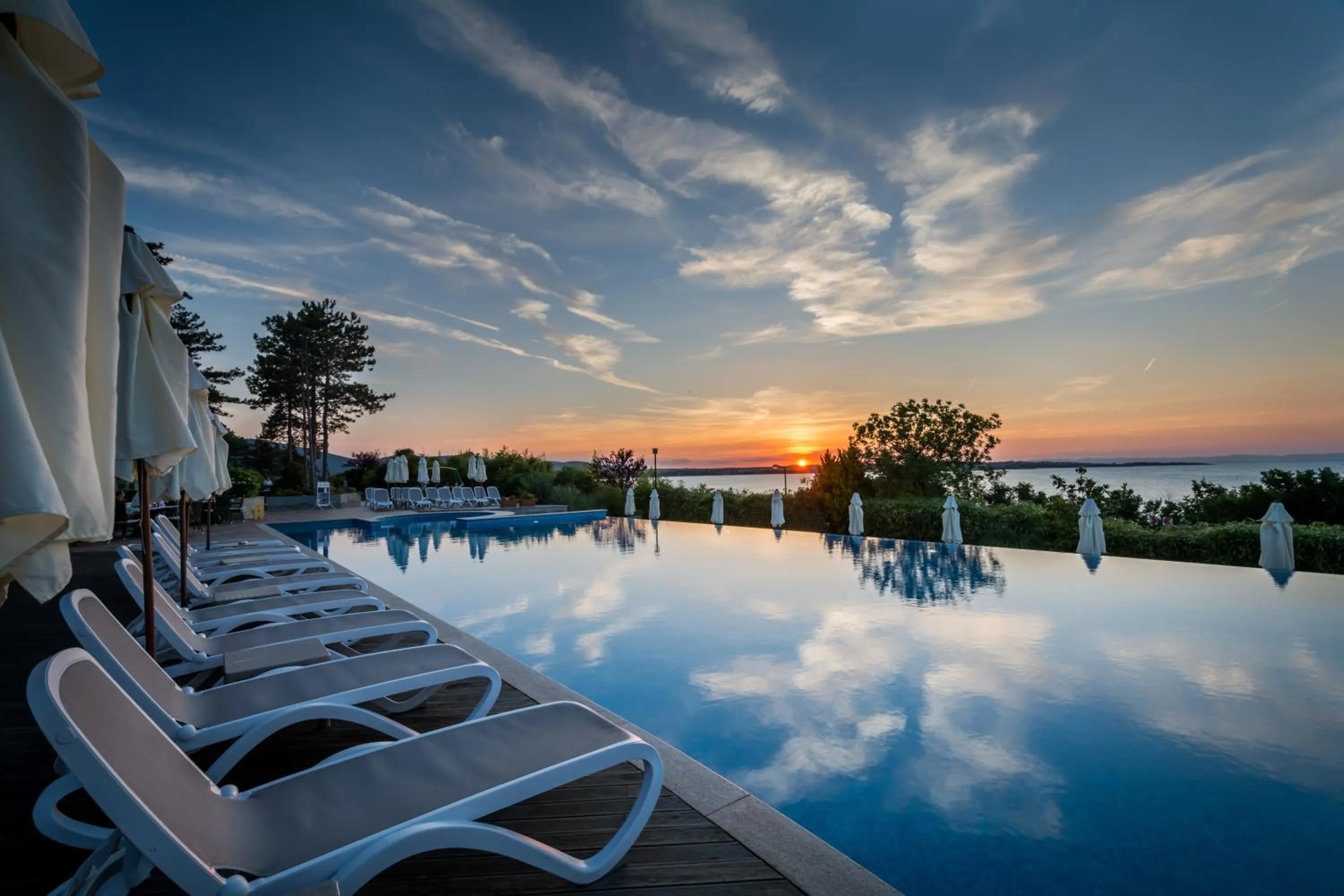 Pool view in Santa Marina Holiday Village