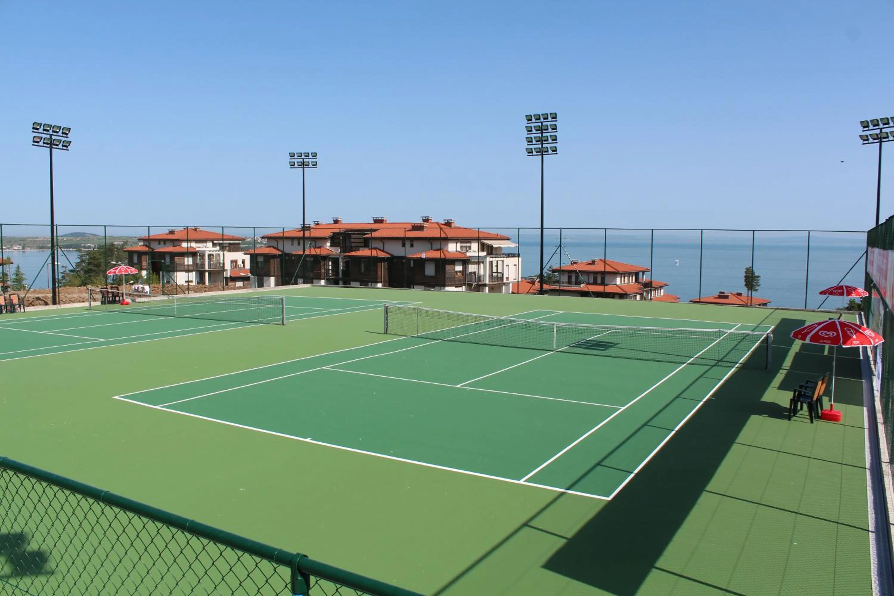 Tennis court in Santa Marina Holiday Village