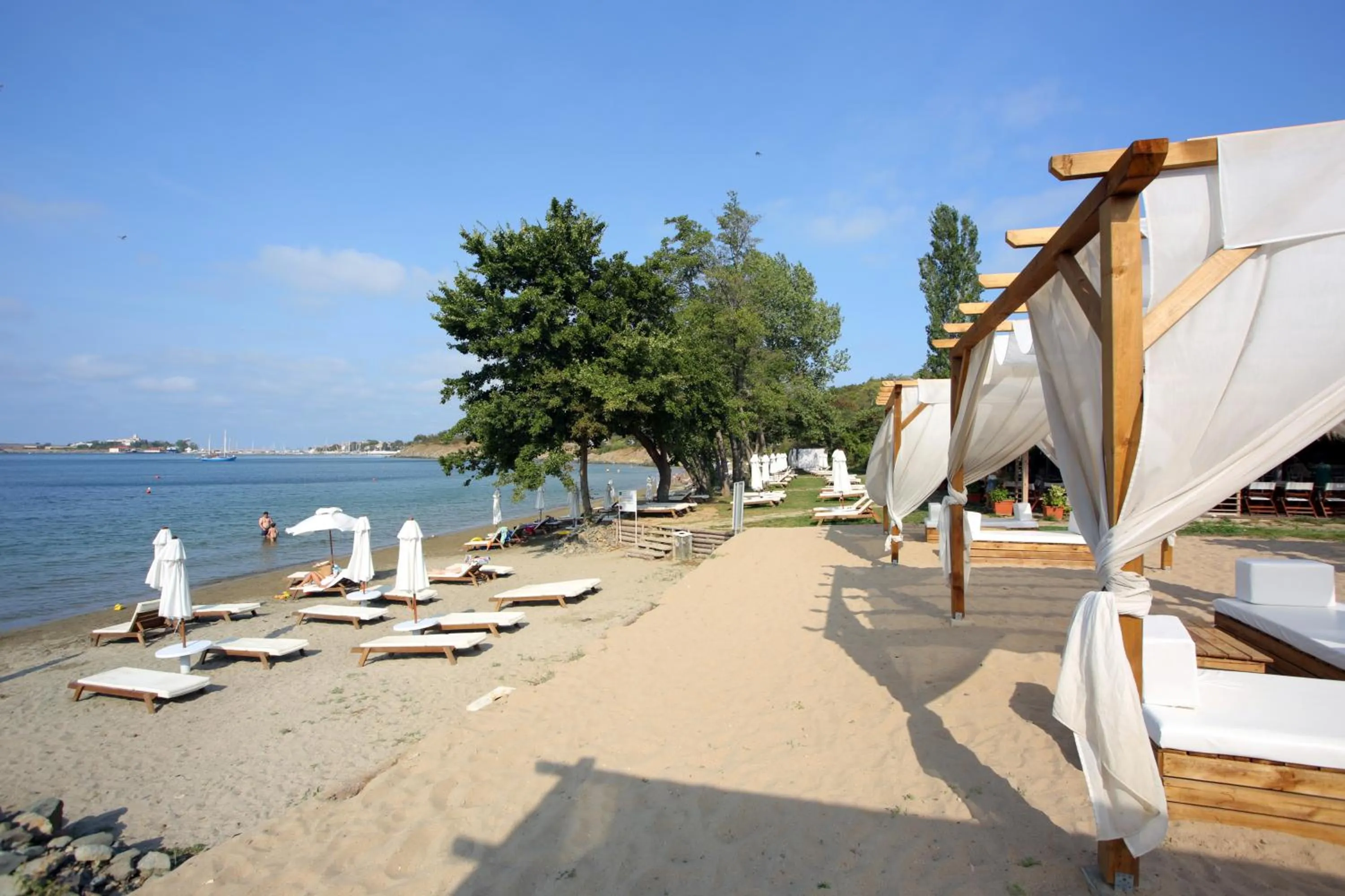 Beach in Santa Marina Holiday Village