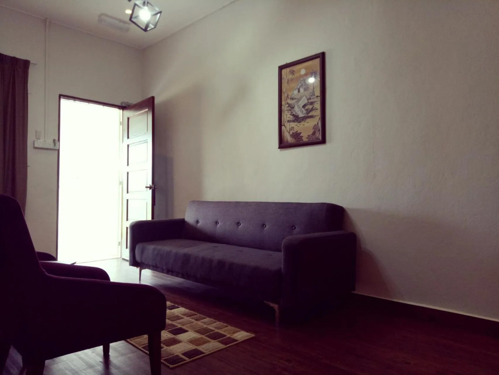 Living room in White Lodge