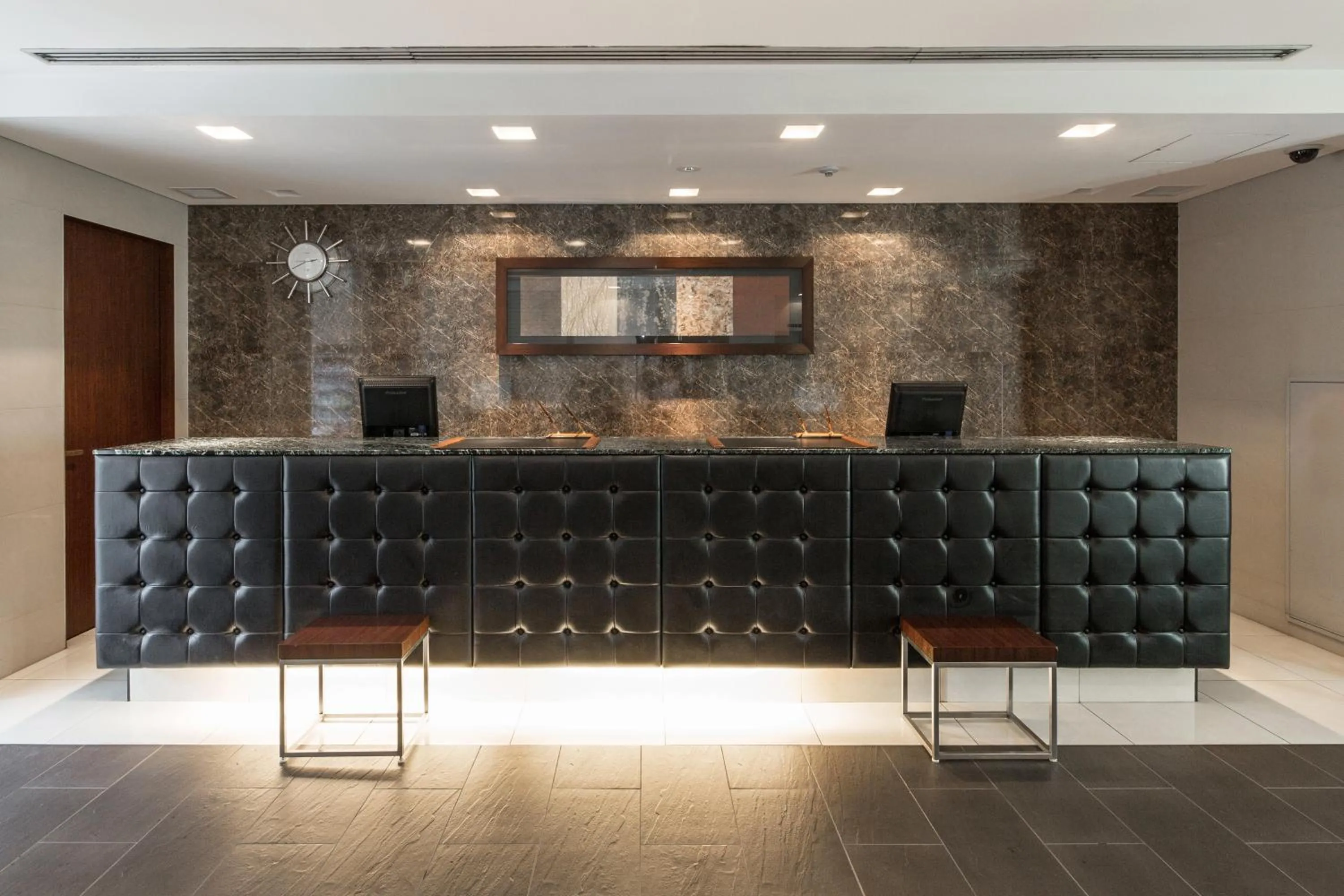 Lobby or reception in HOTEL MYSTAYS Fukuoka Tenjin Minami