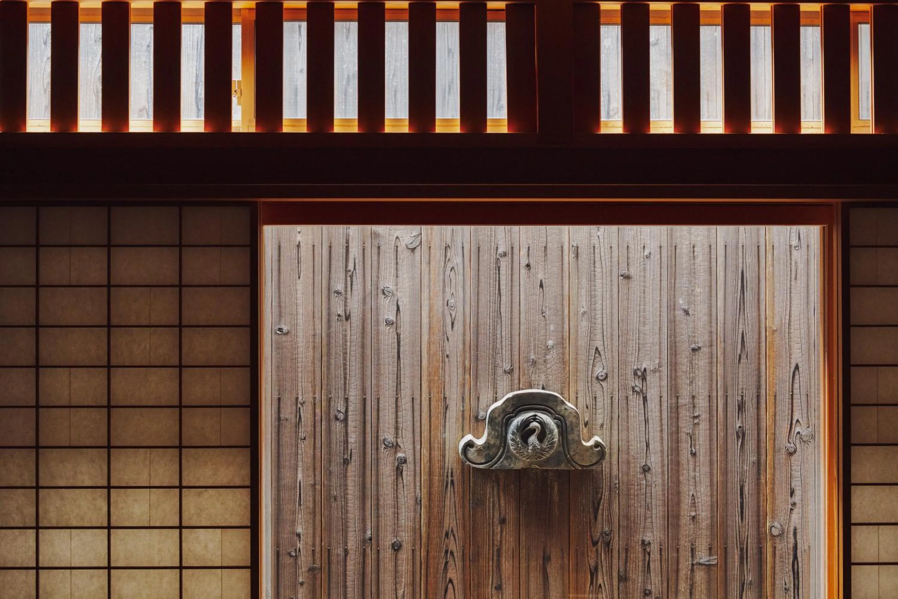 Decorative detail in Ryokan Motonago