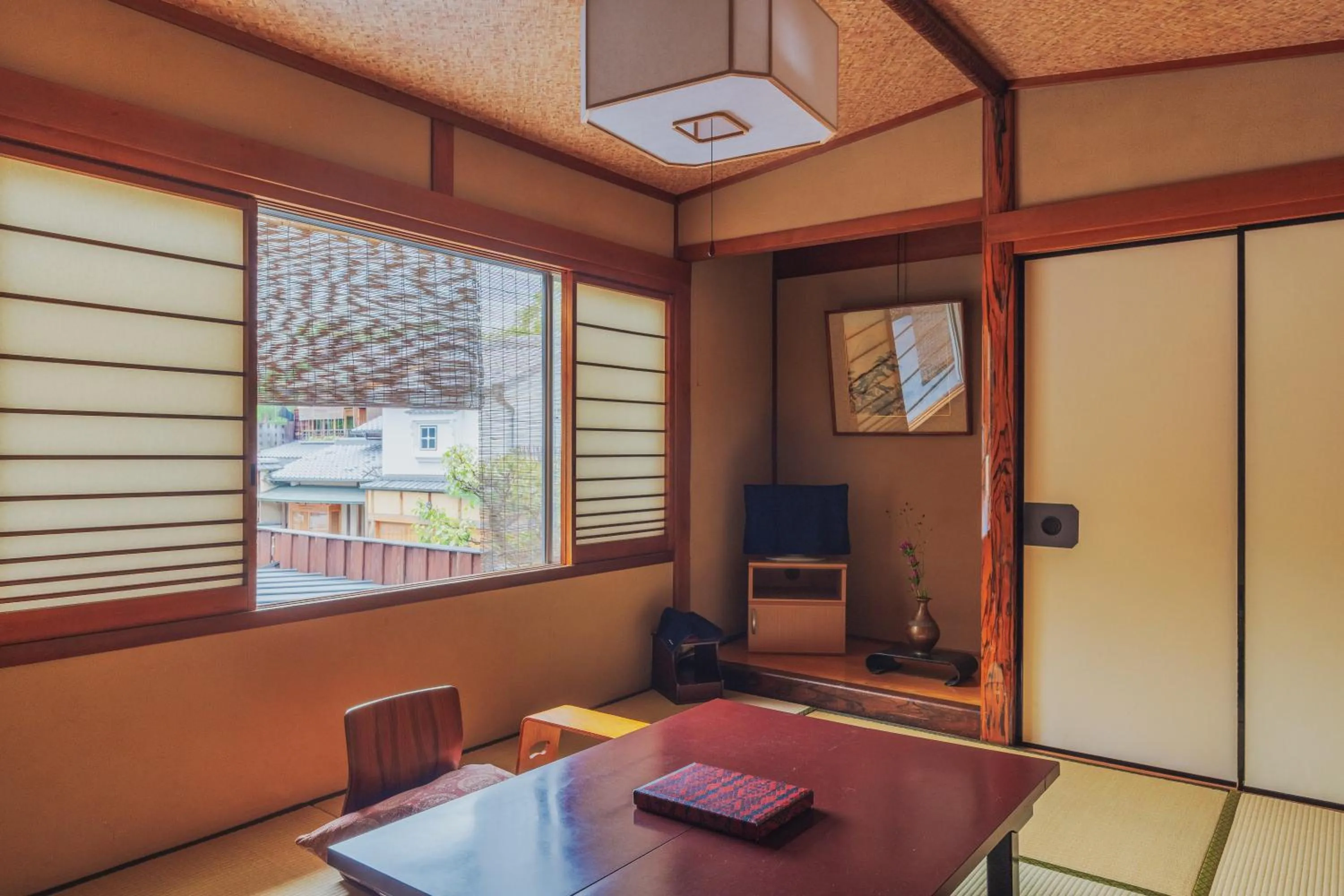 Living room in Ryokan Motonago