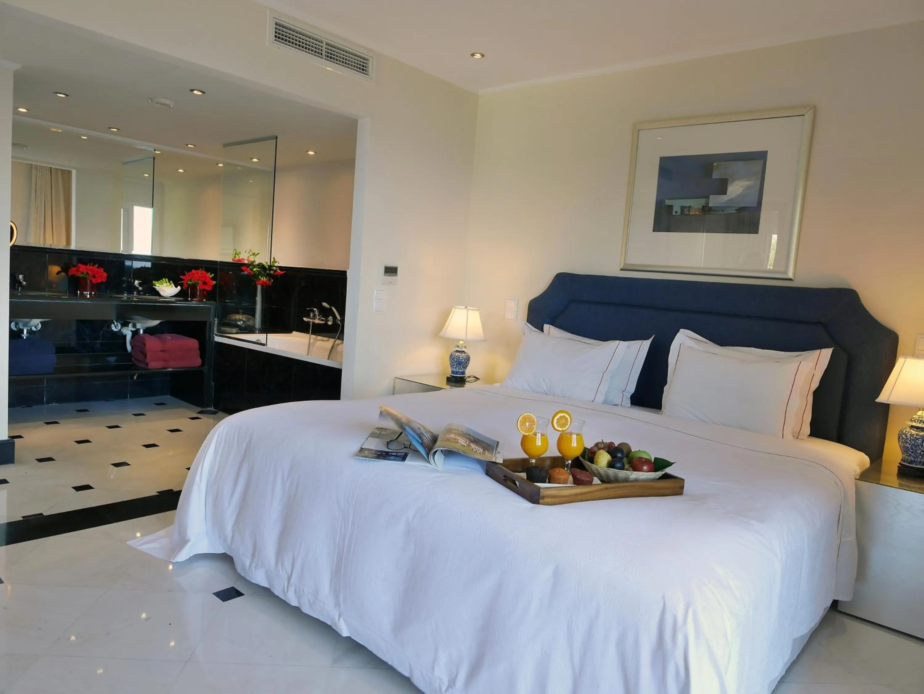 Bedroom, Bed in Out Of The Blue Resort & Spa