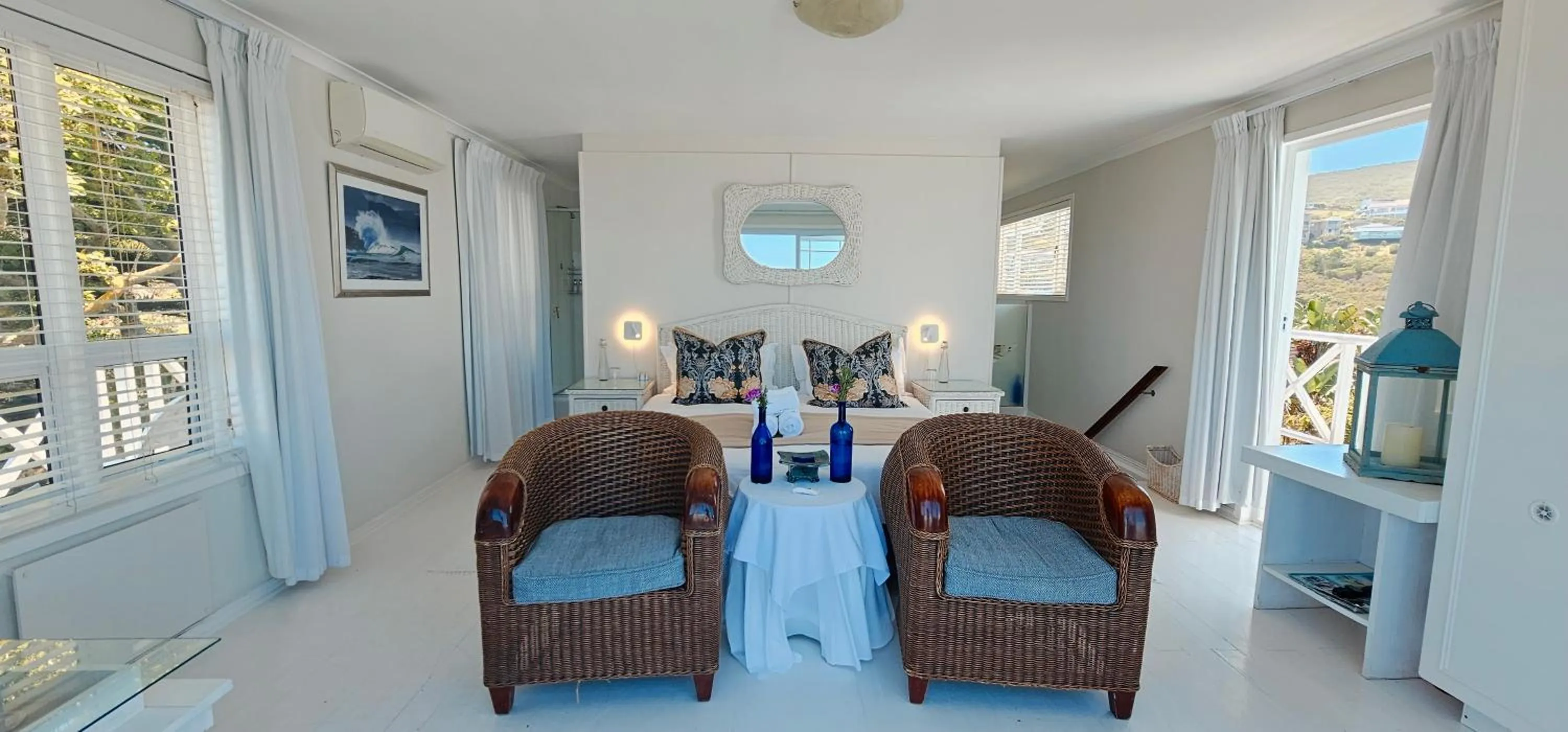 Bedroom in Brenton Beach House
