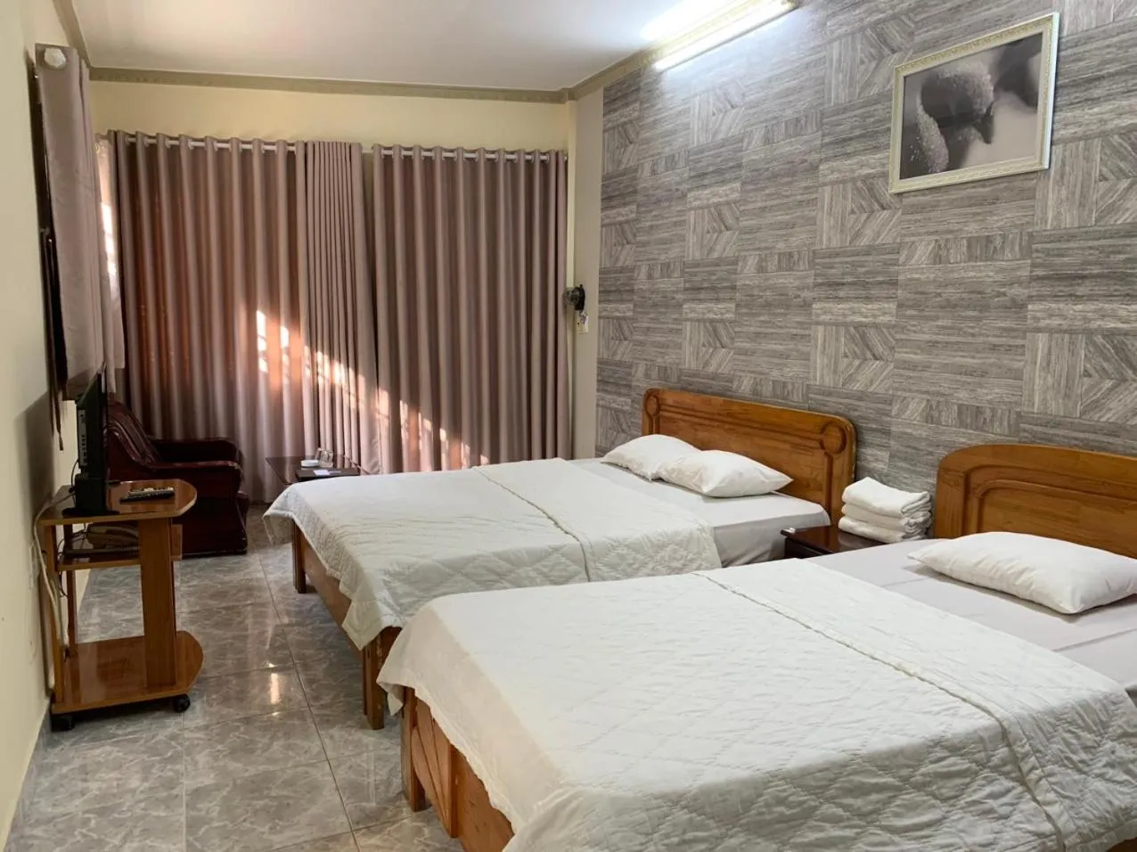 Bed in Lam Son Hotel