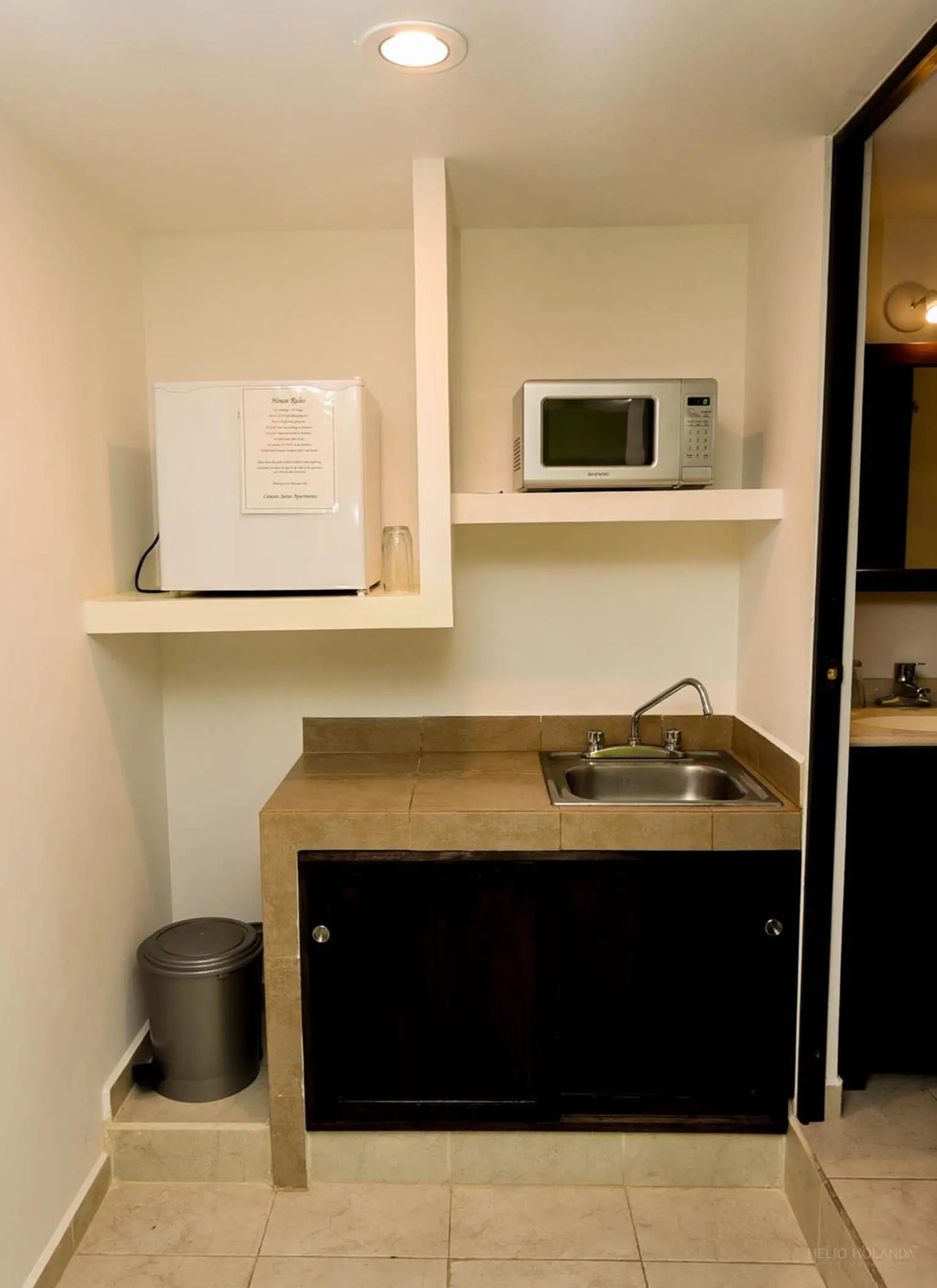 Kitchen or kitchenette in Cancún Suites Apartments - Hotel Zone