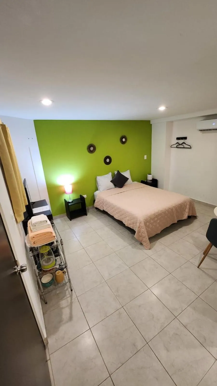 Photo of the whole room, Bed in Cancún Suites Apartments - Hotel Zone