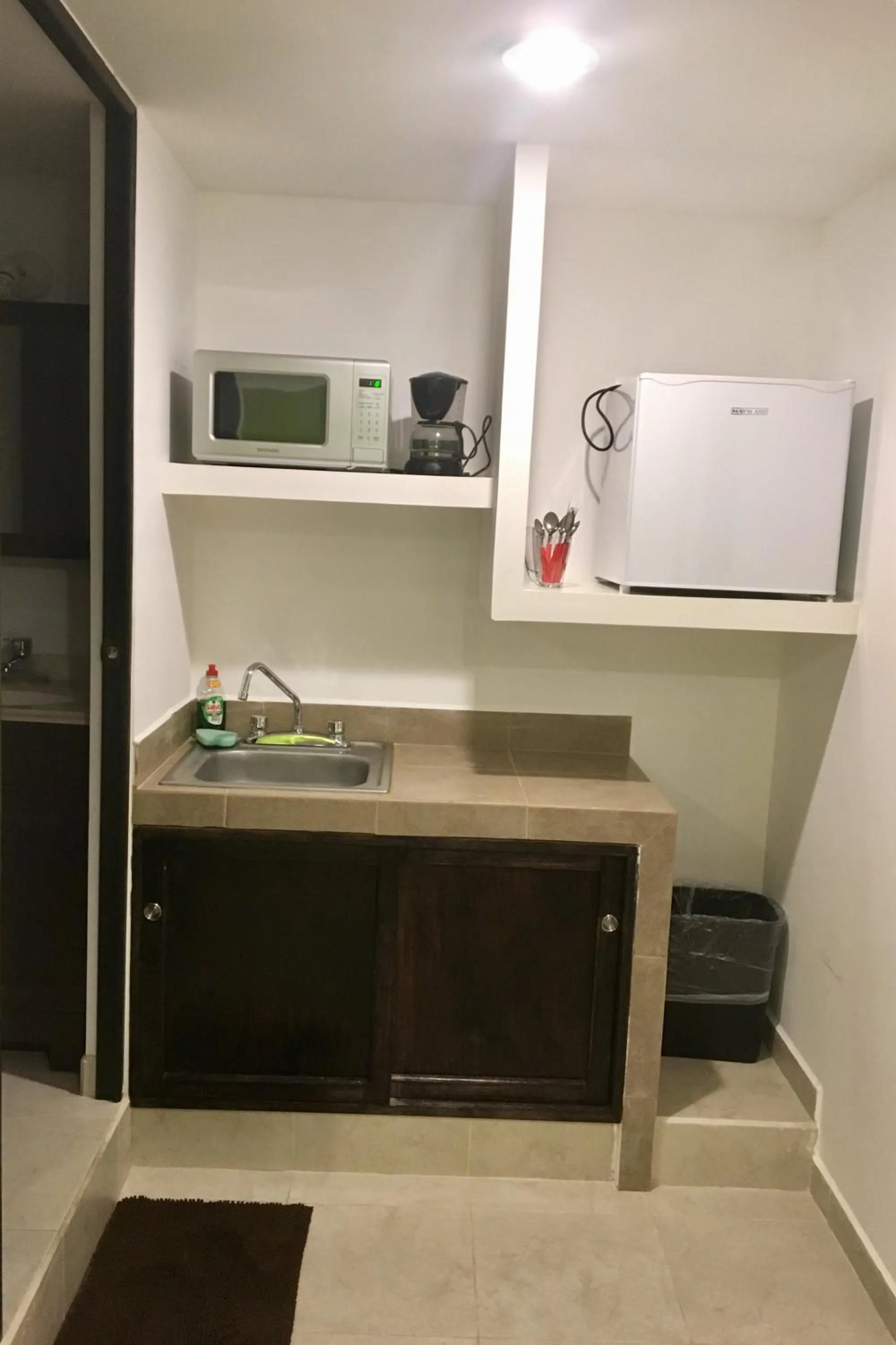 Kitchen or kitchenette in Cancún Suites Apartments - Hotel Zone