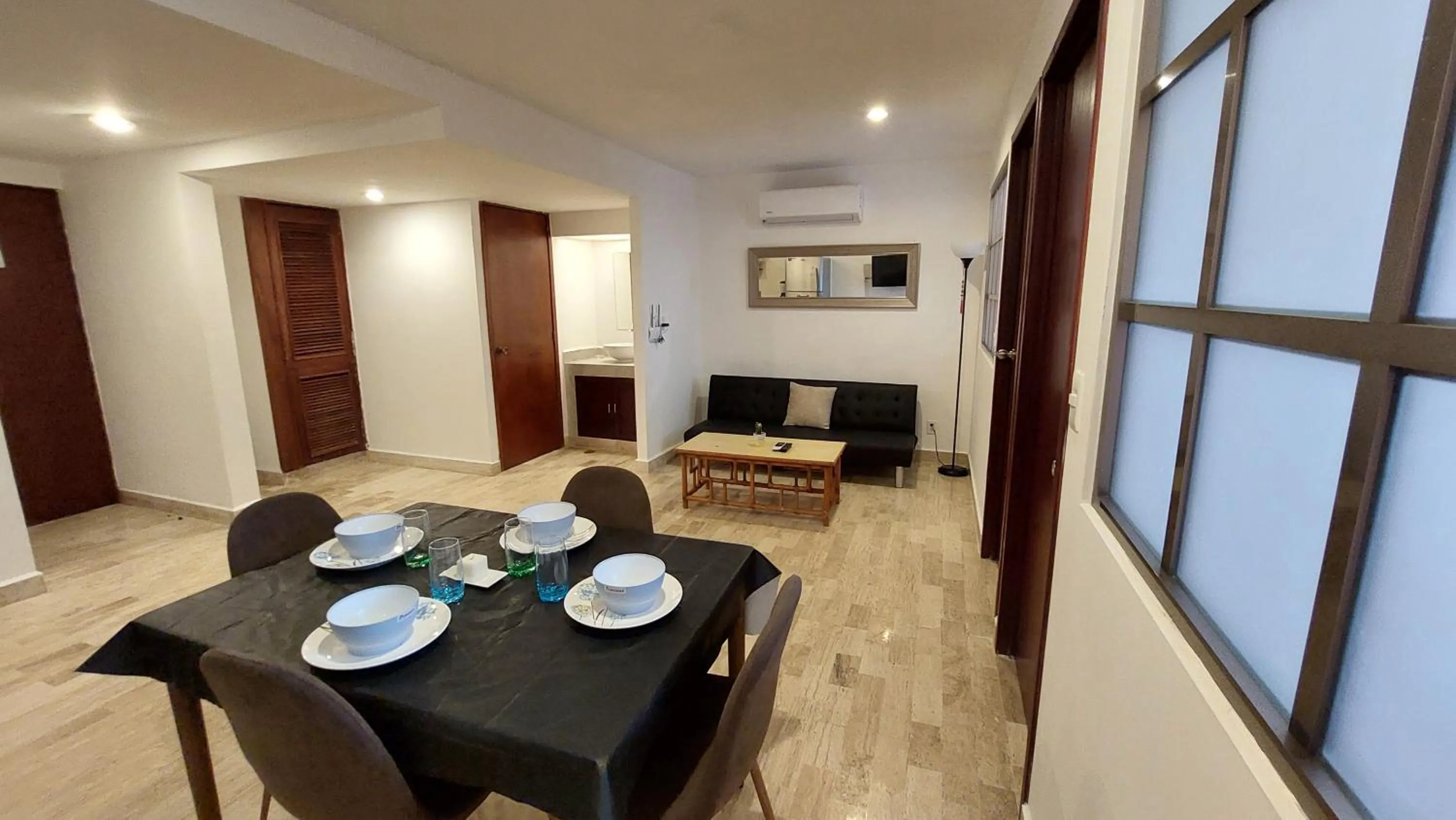 Living room in Cancún Suites Apartments - Hotel Zone