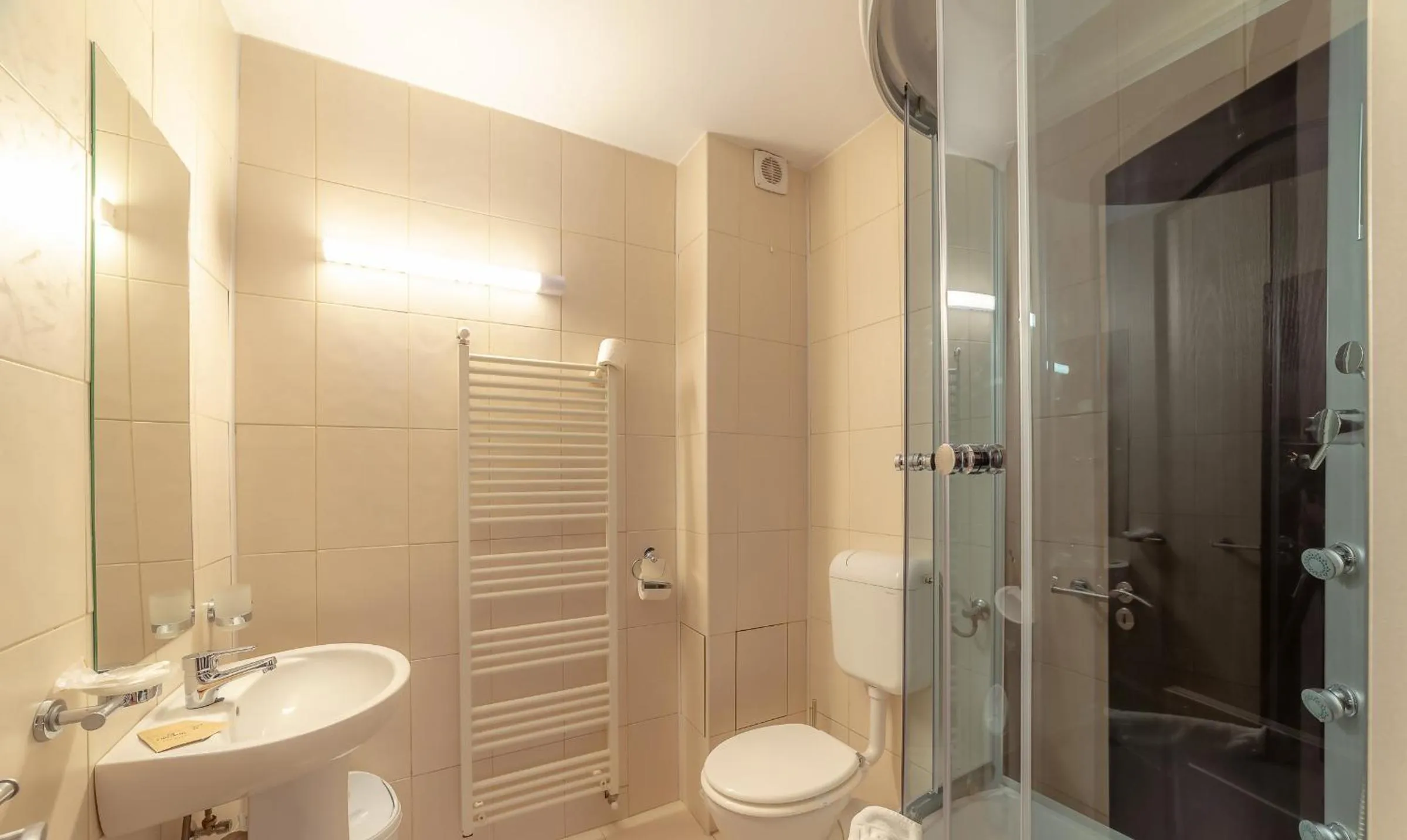 Bathroom in Pension Cluj