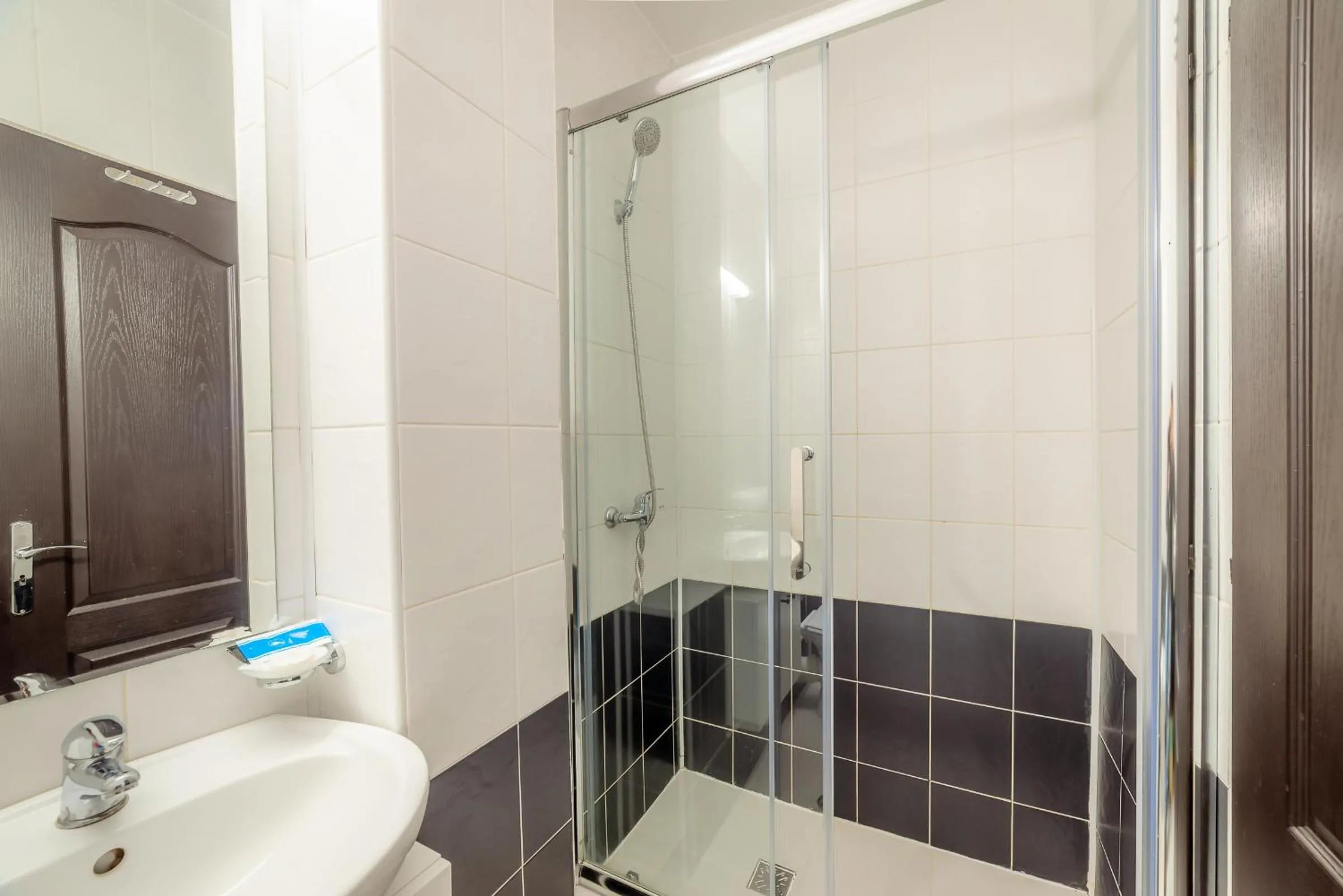 Bathroom in Pension Cluj