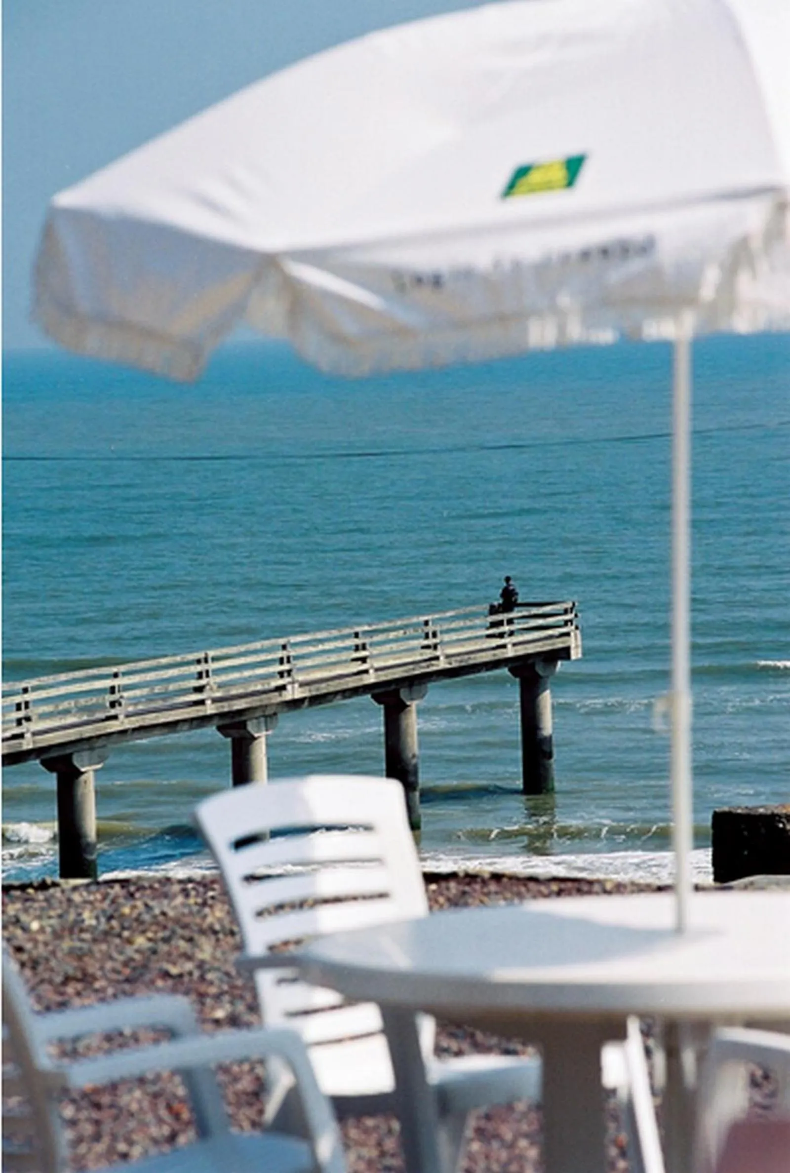 Beach in Logis Hotel Du Casino Restaurant Le Mathelia