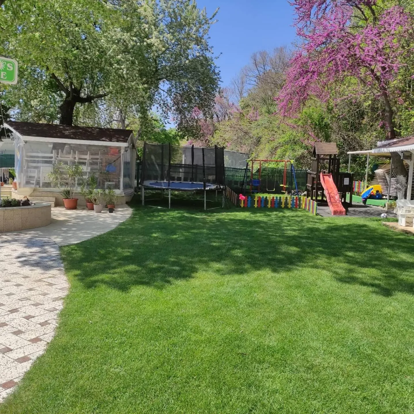 Children play ground in Helios Hotel