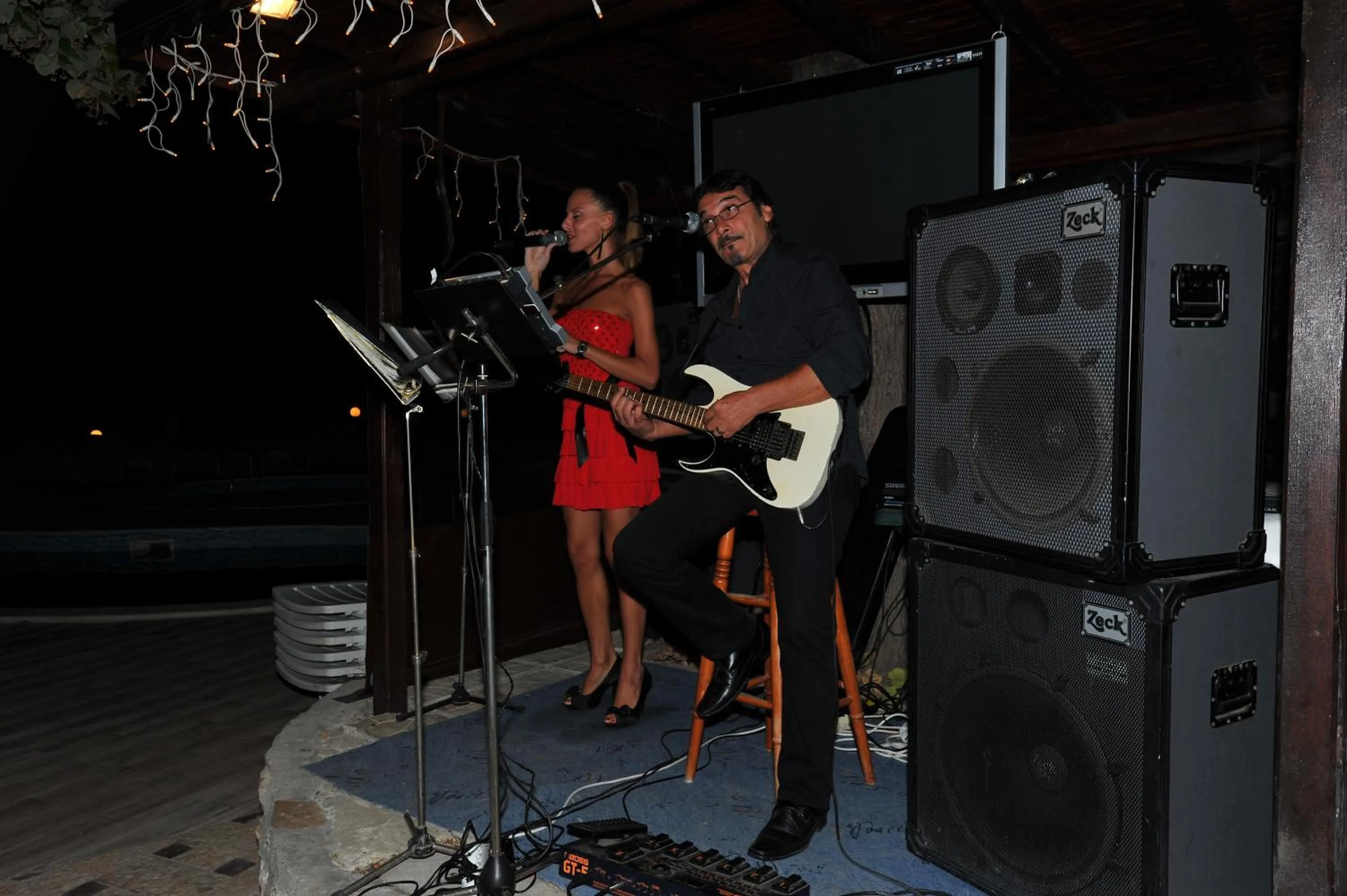 Evening entertainment in Helios Hotel