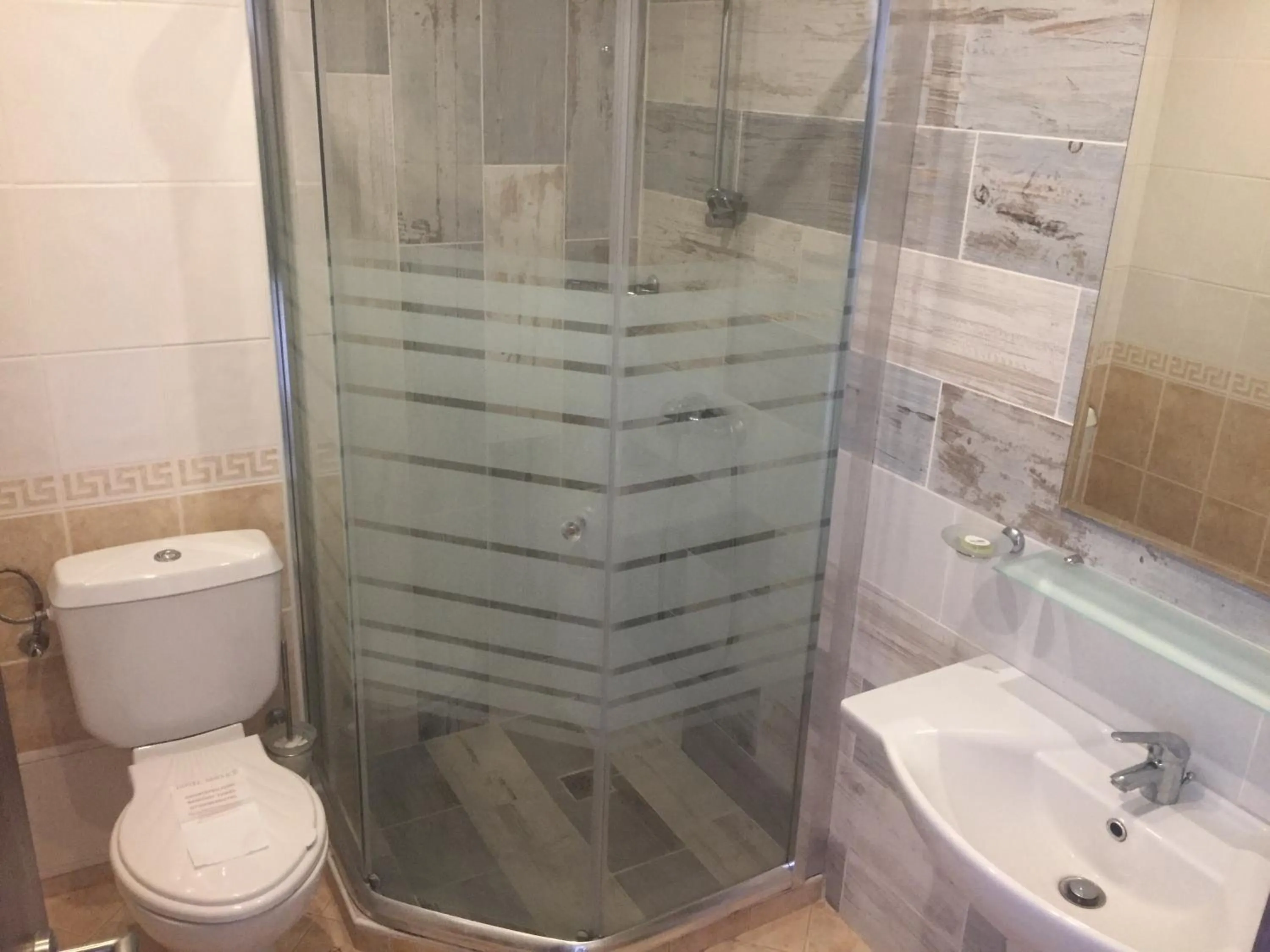 Bathroom in Helios Hotel