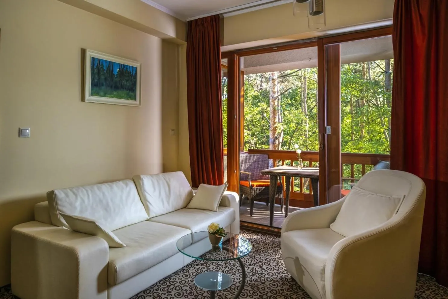 Living room in Erdőspuszta Club Hotel