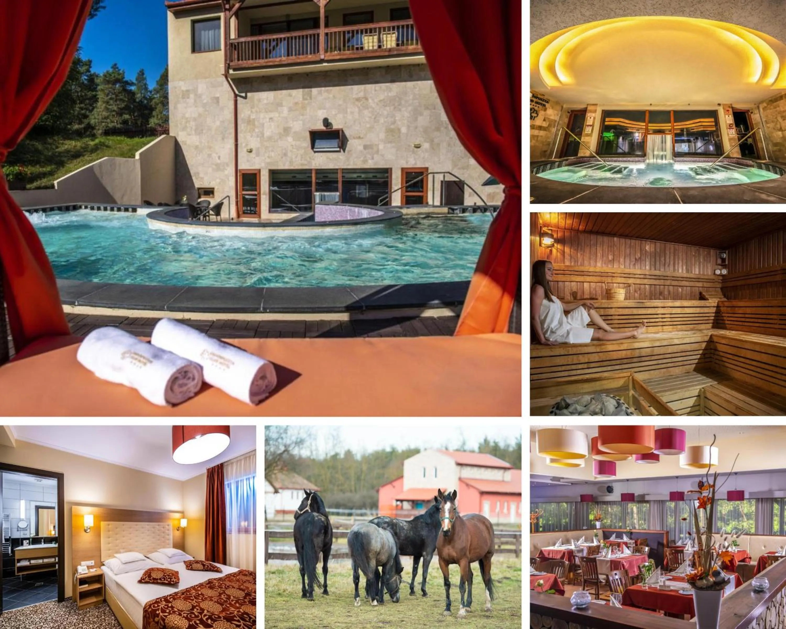 Property building in Erdőspuszta Club Hotel Fenyves