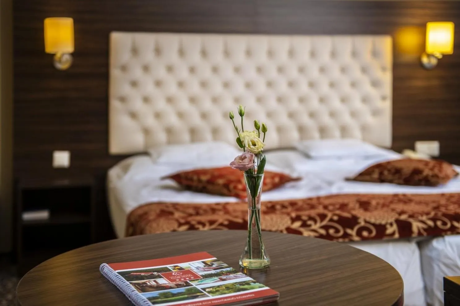 Bed in Erdőspuszta Club Hotel Fenyves