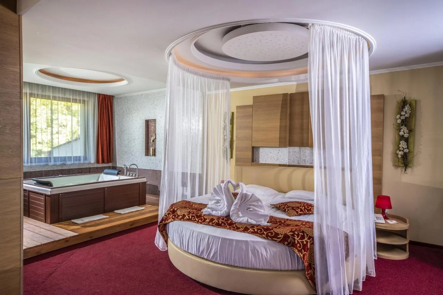 Bed in Erdőspuszta Club Hotel